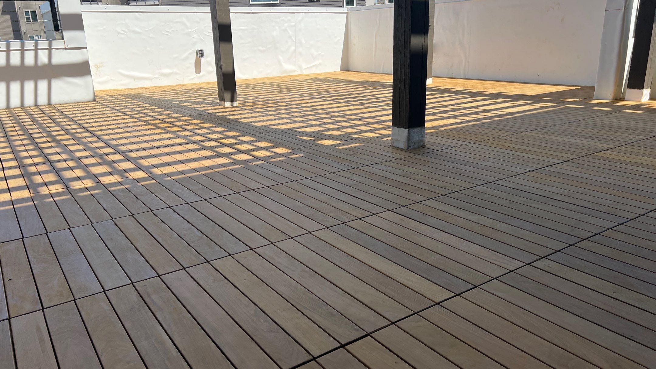 Apartment Roofing Installation using GAF HDZ Shingles, GAF TPO and Pavers in Lewisville, TX by Roof Experts