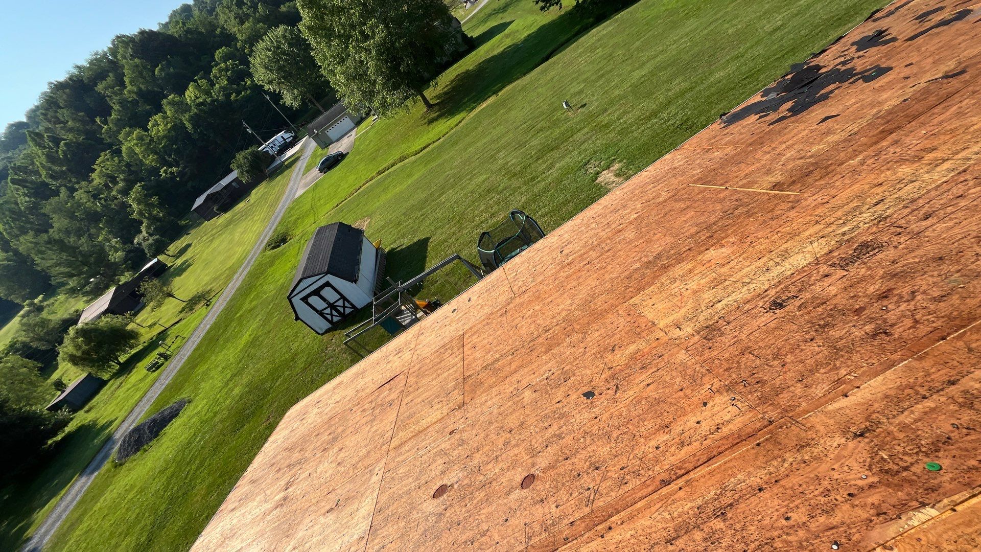 Residential Roofing Installation using GAF Timberline HDZ Pewter Gray by Rainstoppers Roofing