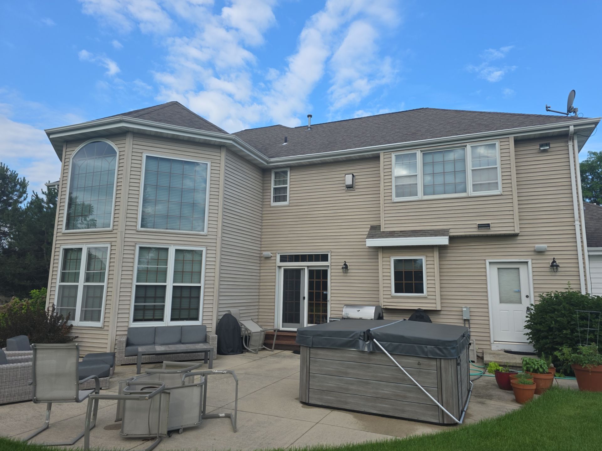  Country Club Lane Brick Home   by Gellings Roofing & Siding