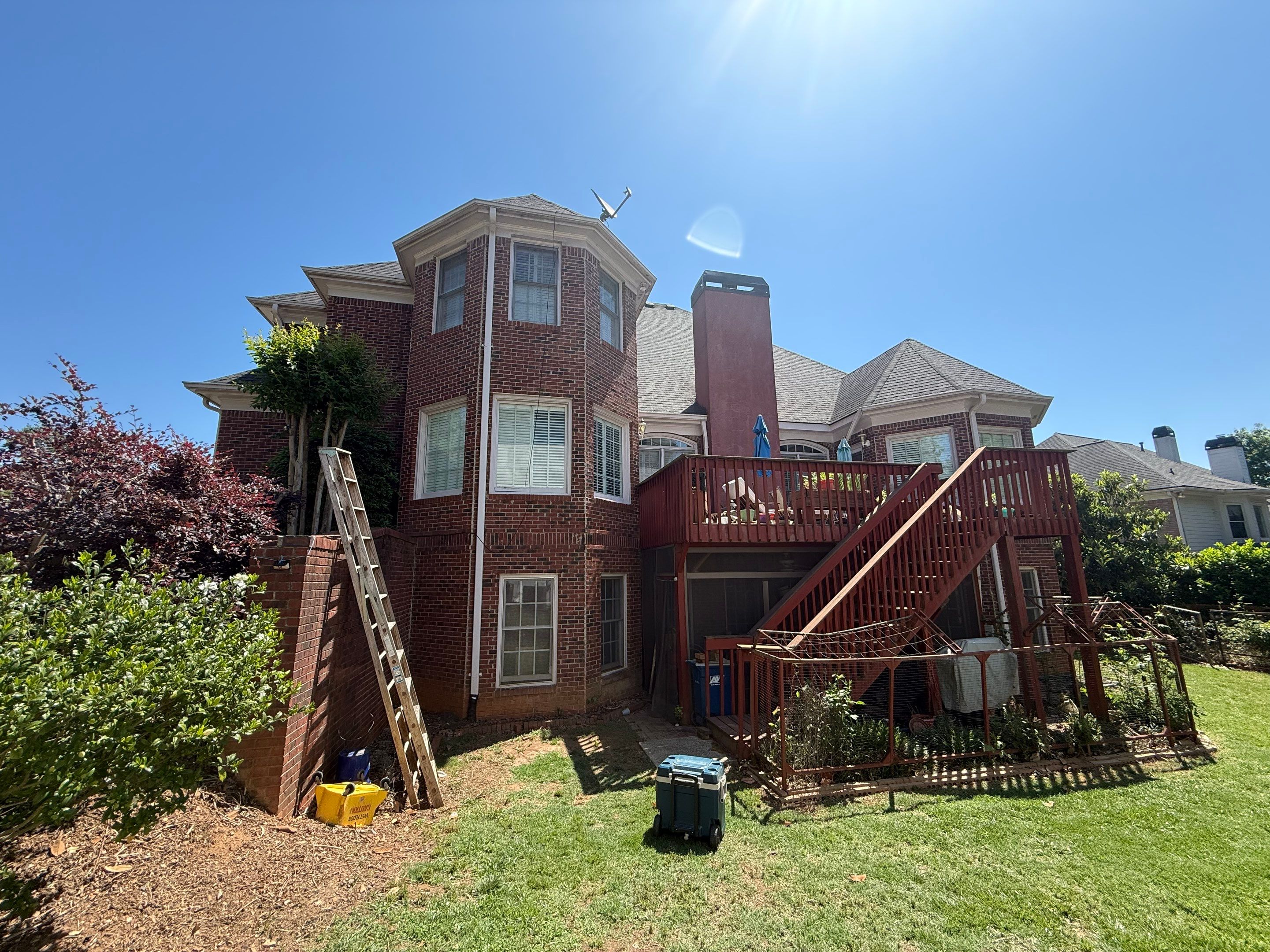 Residential Exterior Trim and Shutter Painting in Alpharetta by Swift Home Renovations