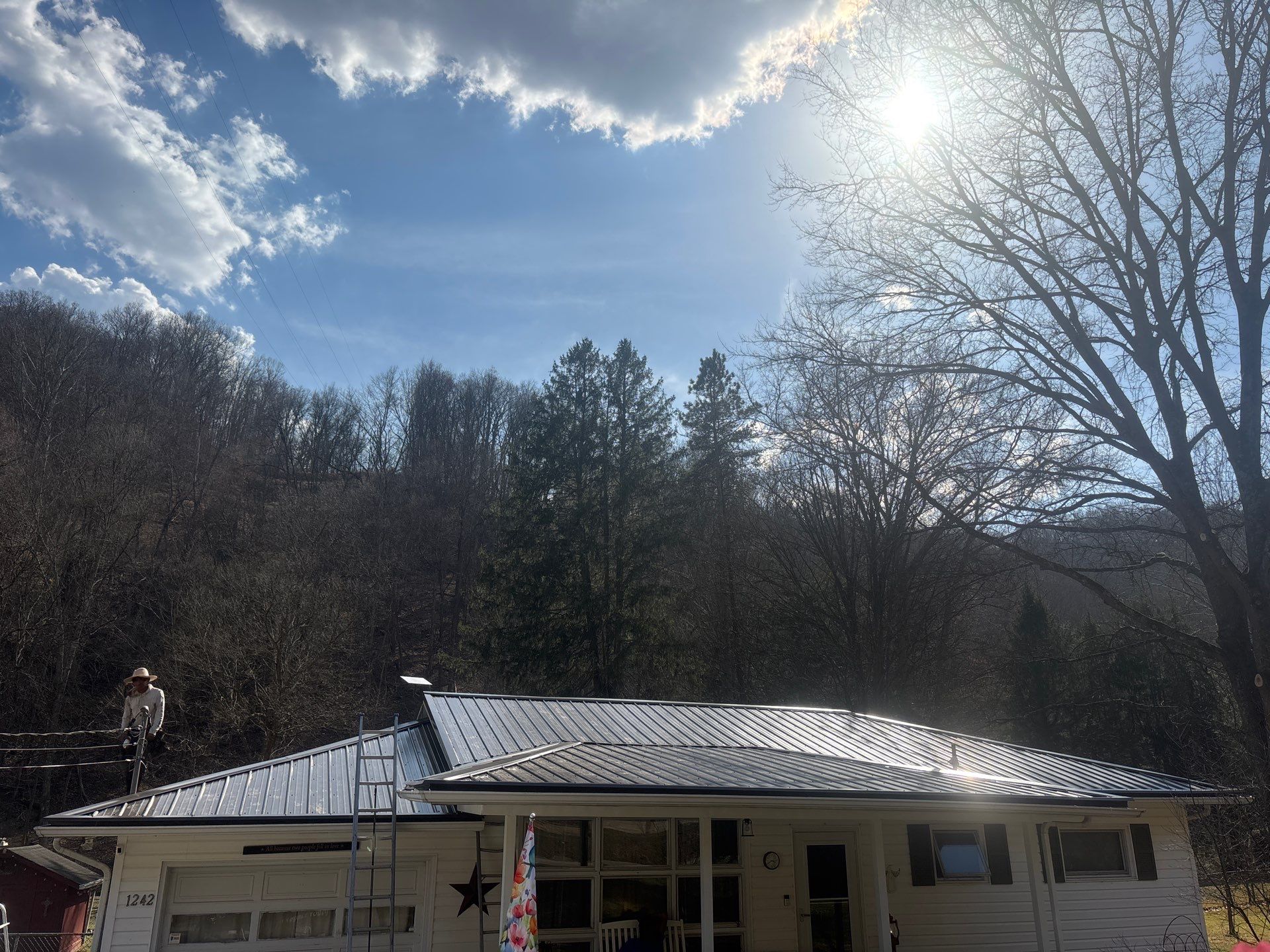 Residential Roofing Installation using Metal by Rainstoppers Roofing