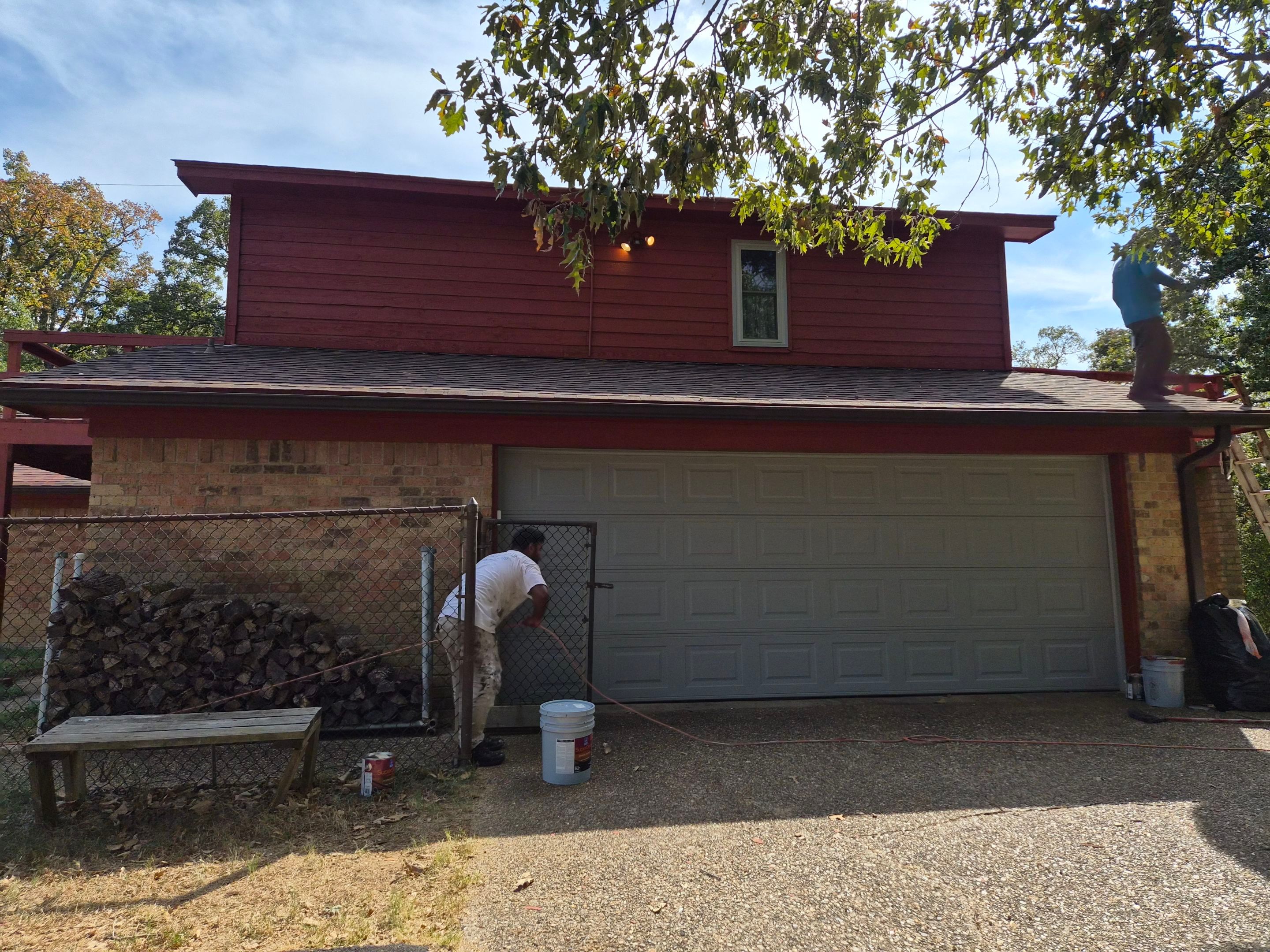 Longview, TX Exterior Wood Restoration & Paint Transformation by Quality Coats Painting