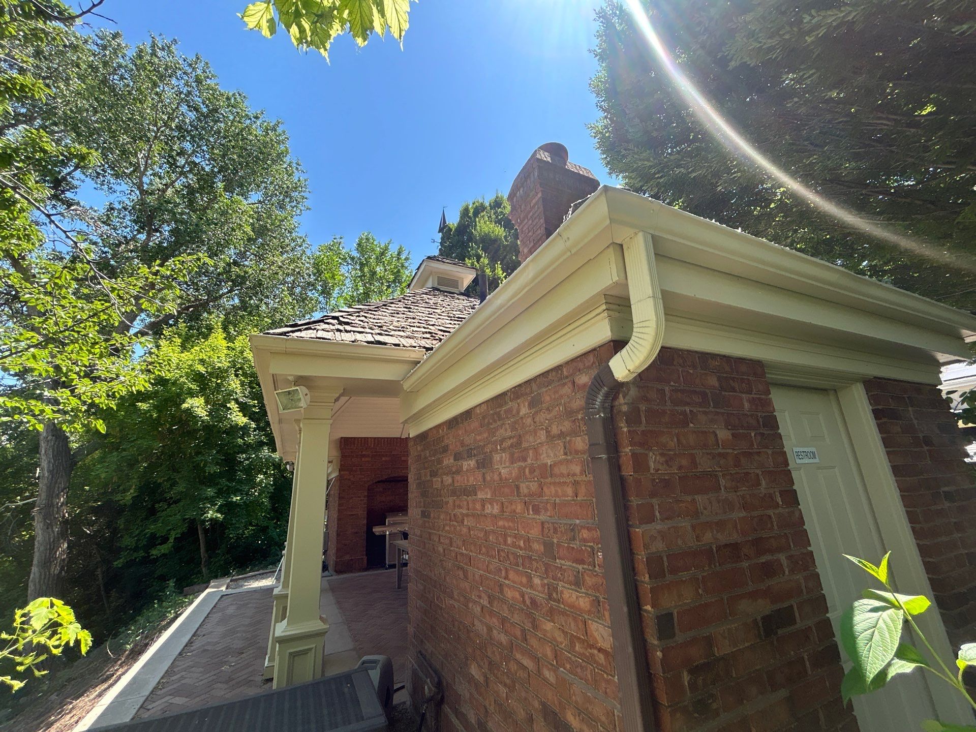 Project in Orem by Master Rain Gutters.