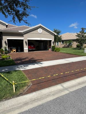 Full Paver Restoration in Valencia Lakes Wimauma
