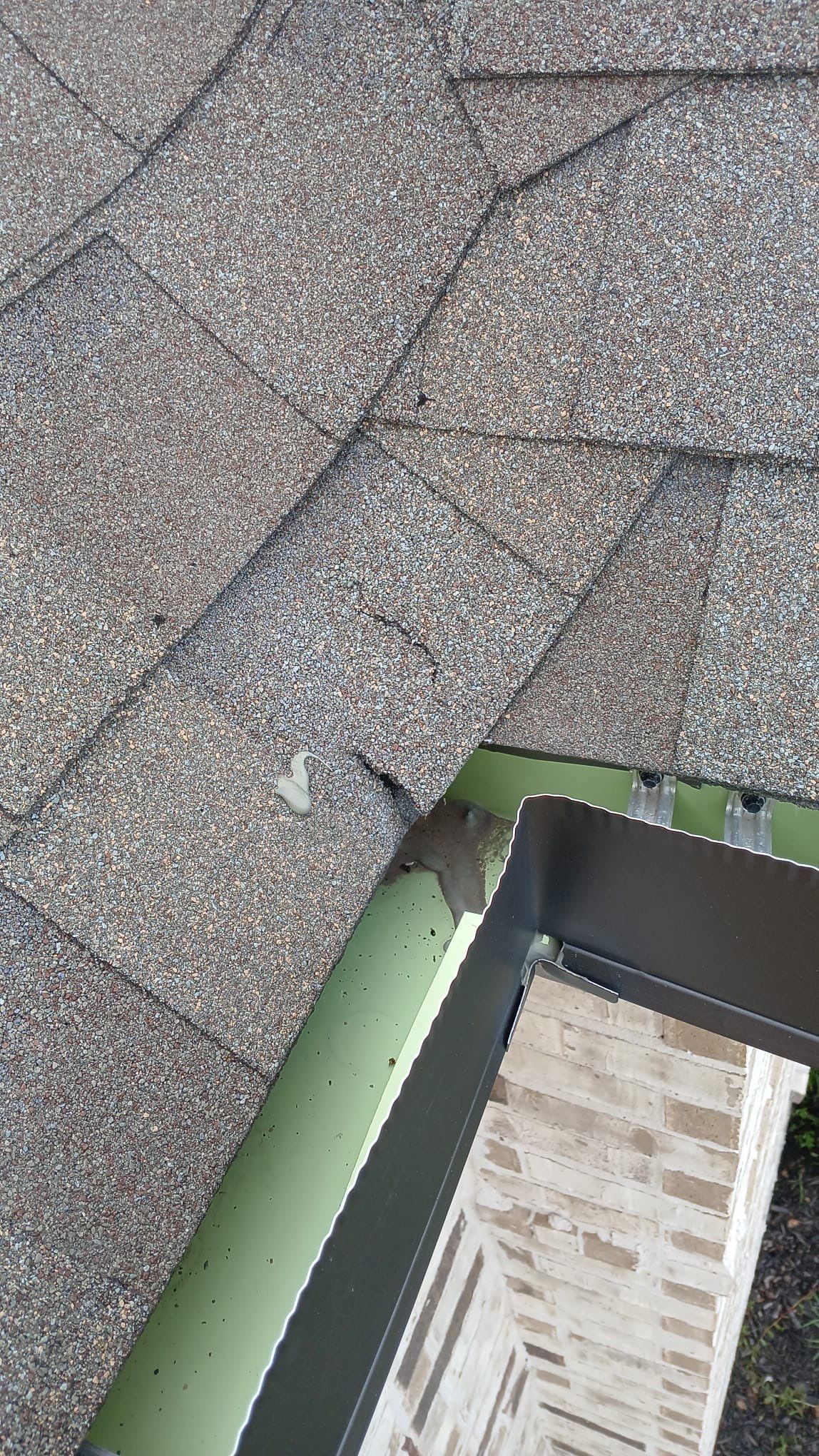 Hail Damage using Owen's Corning Duration (Lifetime) Shingles by Roof Repair Company