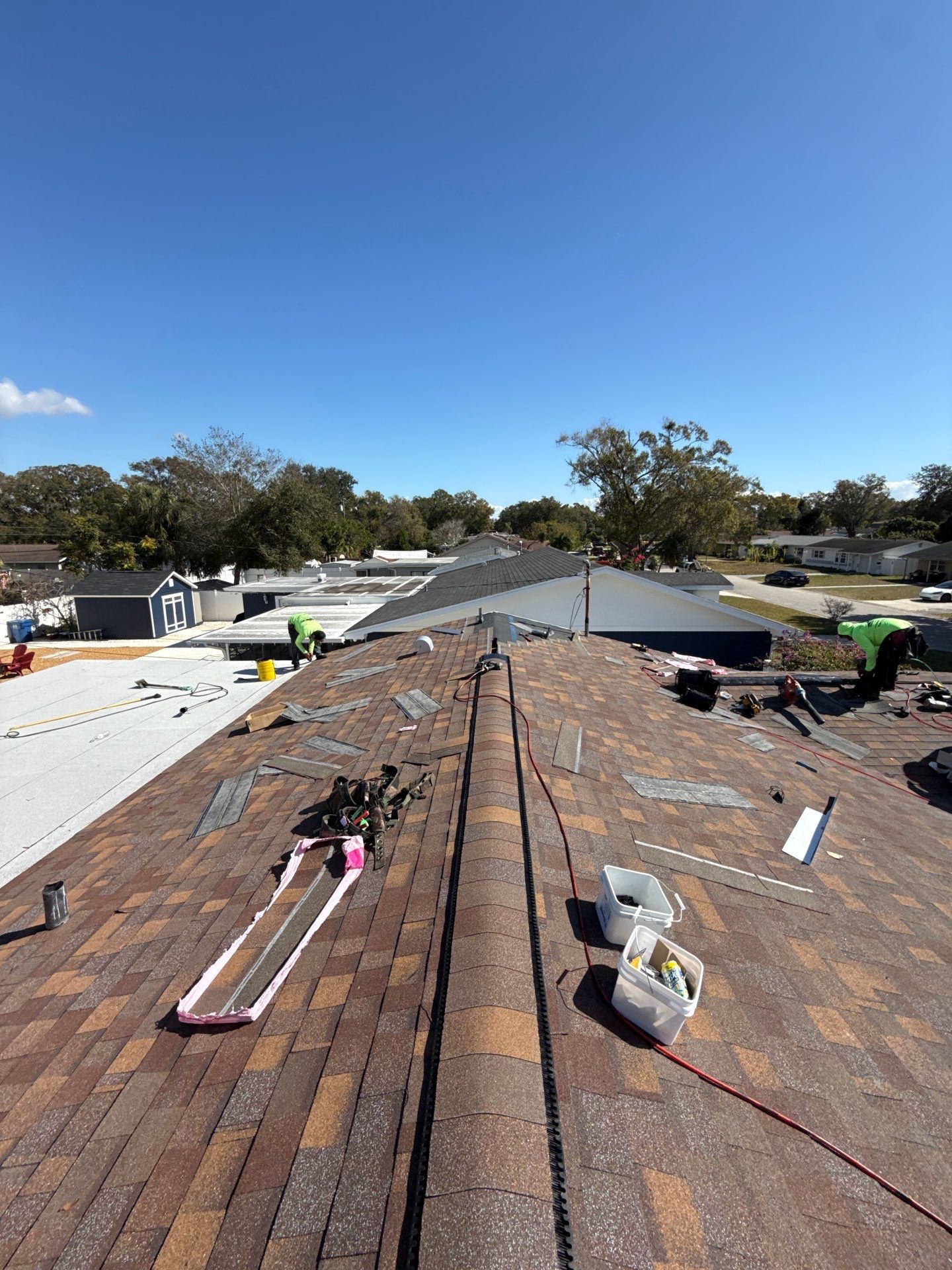 Project in St. Petersburg 33713 by Mitchell Roofing Company LLC