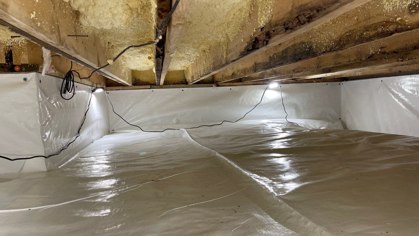 Crawl Space Work and Encapsulation by Toledo Basement Repair