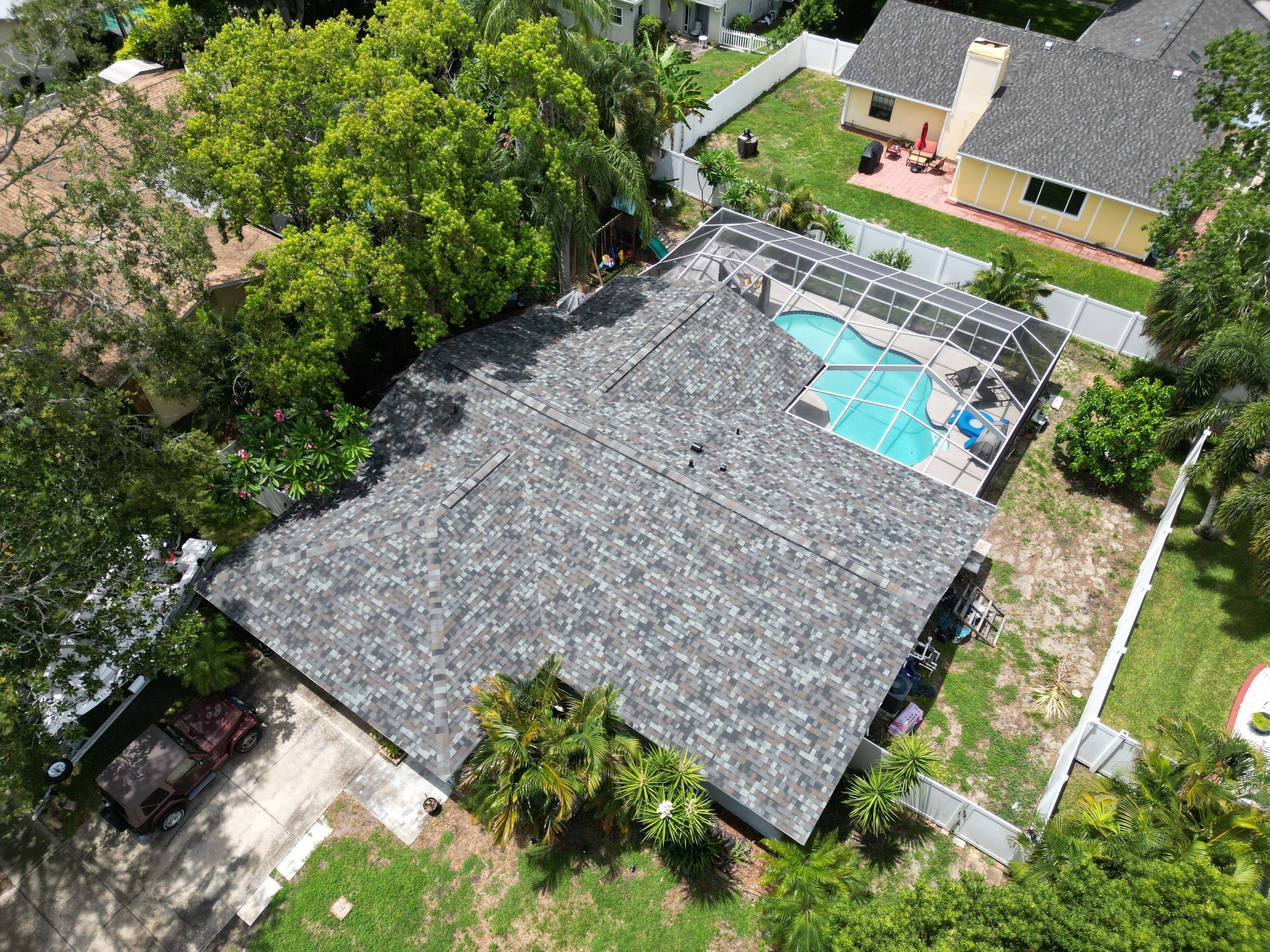 Roof Replacement in Palm Harbor, FL. by Steadfast Roofing