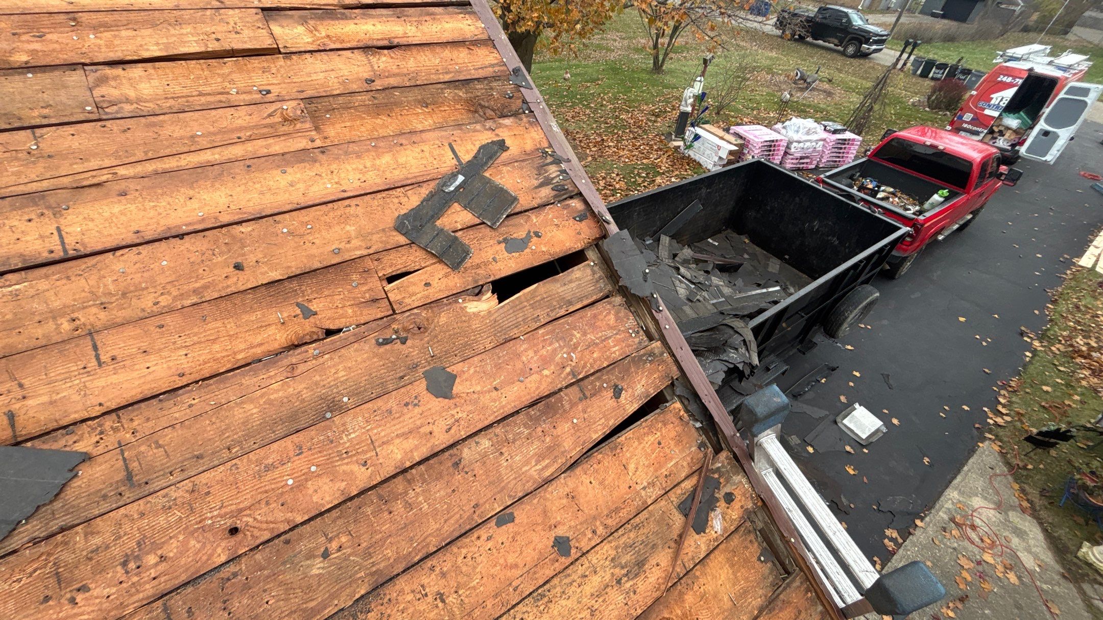 Roof Replacement using Owens Corning Aged Copper by 180 Contractors