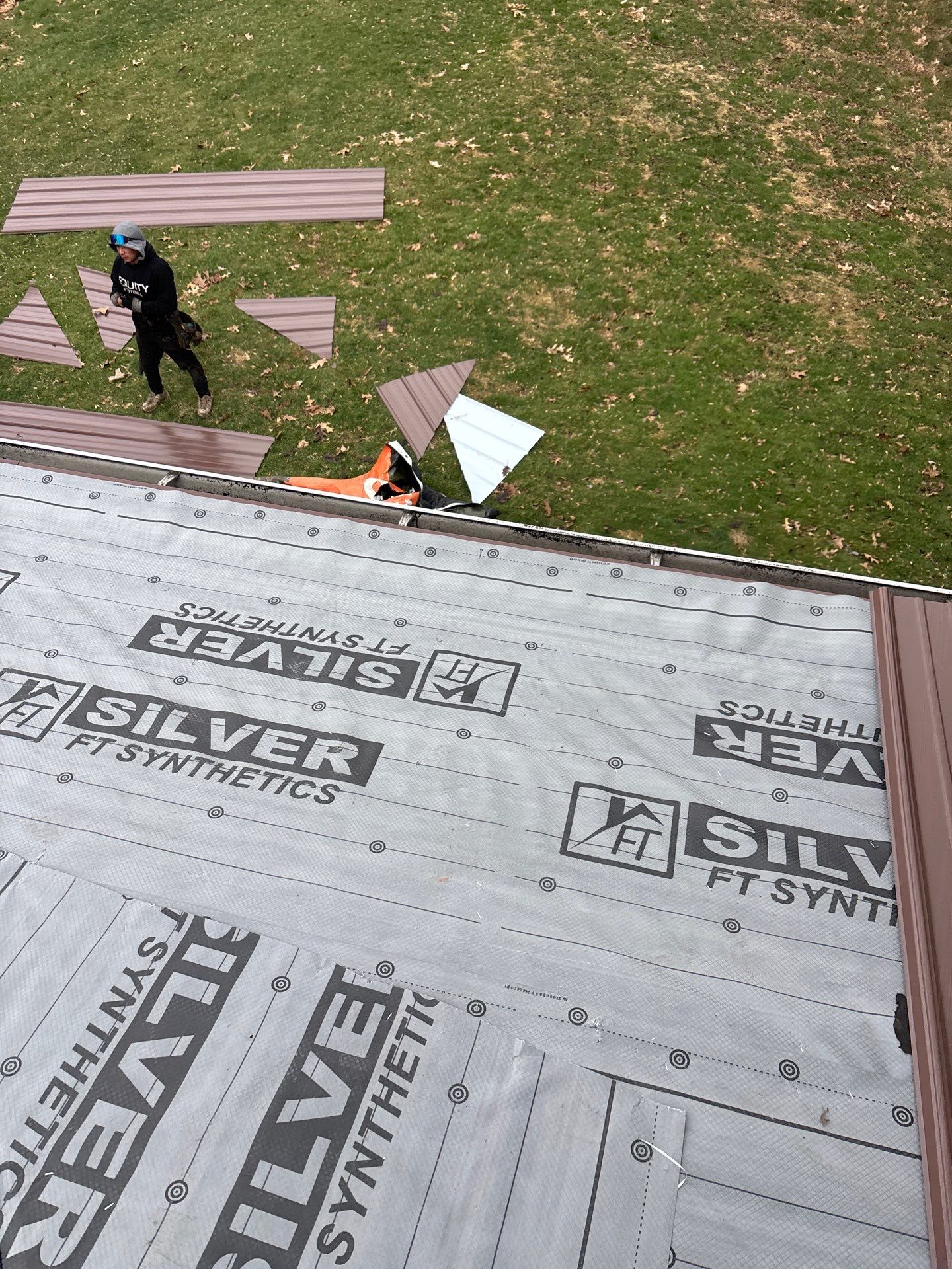 Residential Roofing Installation using Metal by Rainstoppers Roofing