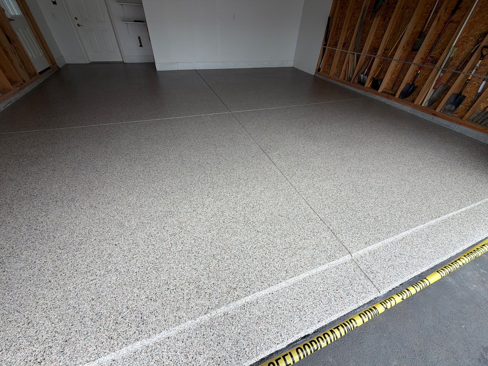 Vintage Bedstone Garage Coating by NG Masonry & Construction LLC