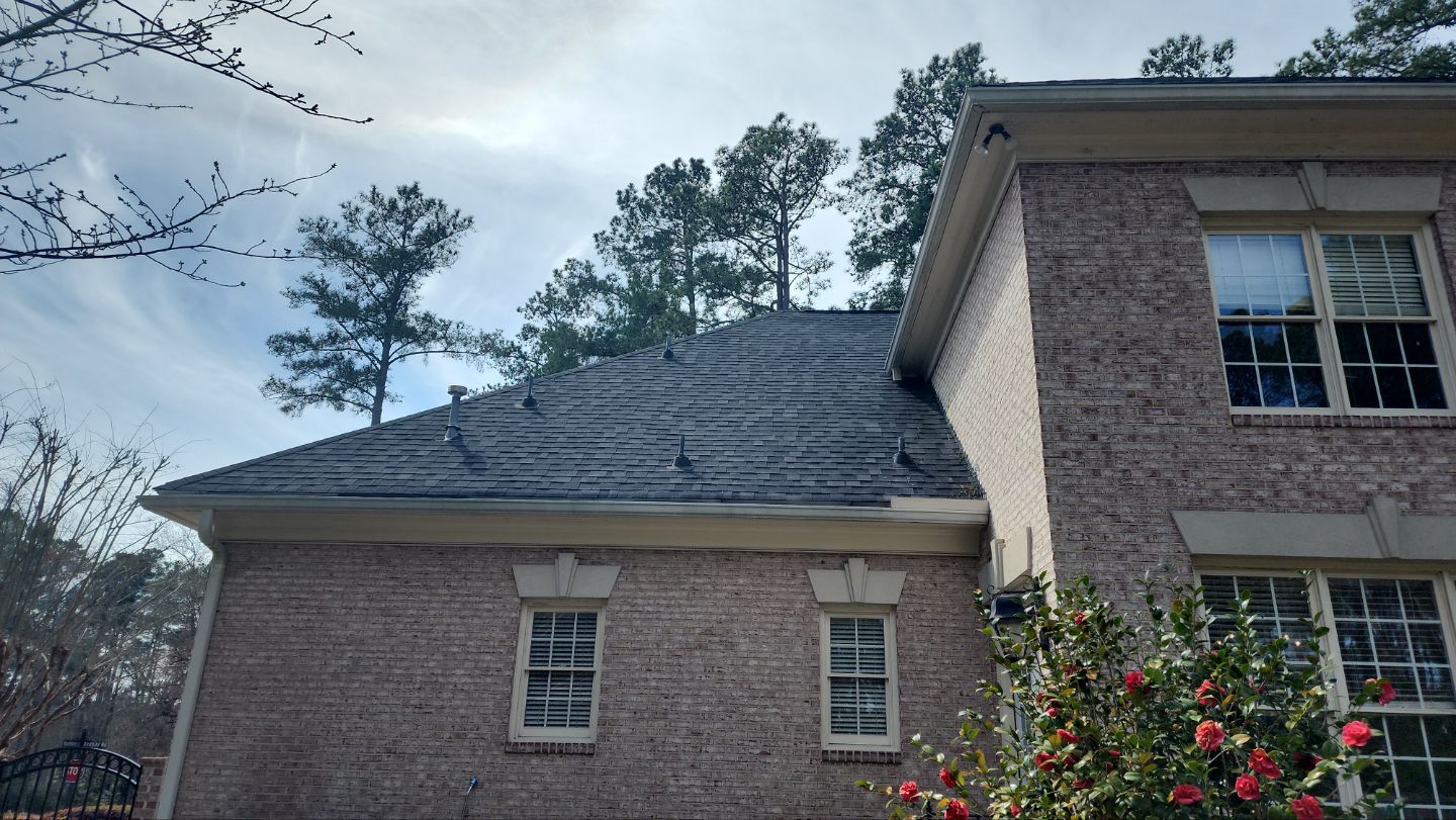 Roof Repair with PermaBoots, Gutter Installation, Cleaning, using 6" Seamless Gutters and Leaf Filter Guards by Indigo State Roofing