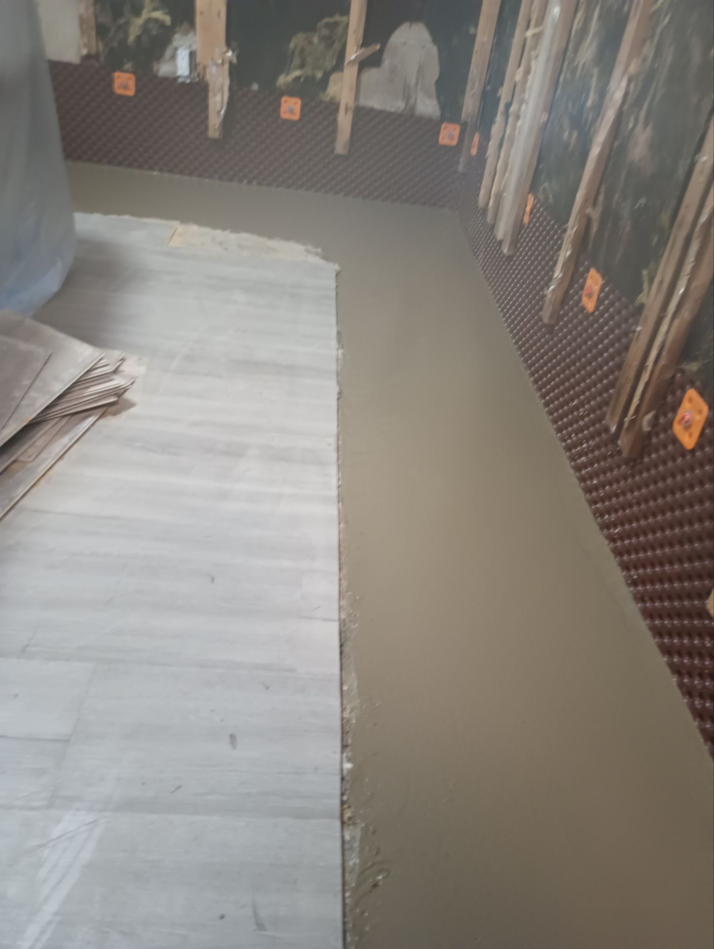 French Drain using pipes by Stone Waterproofing