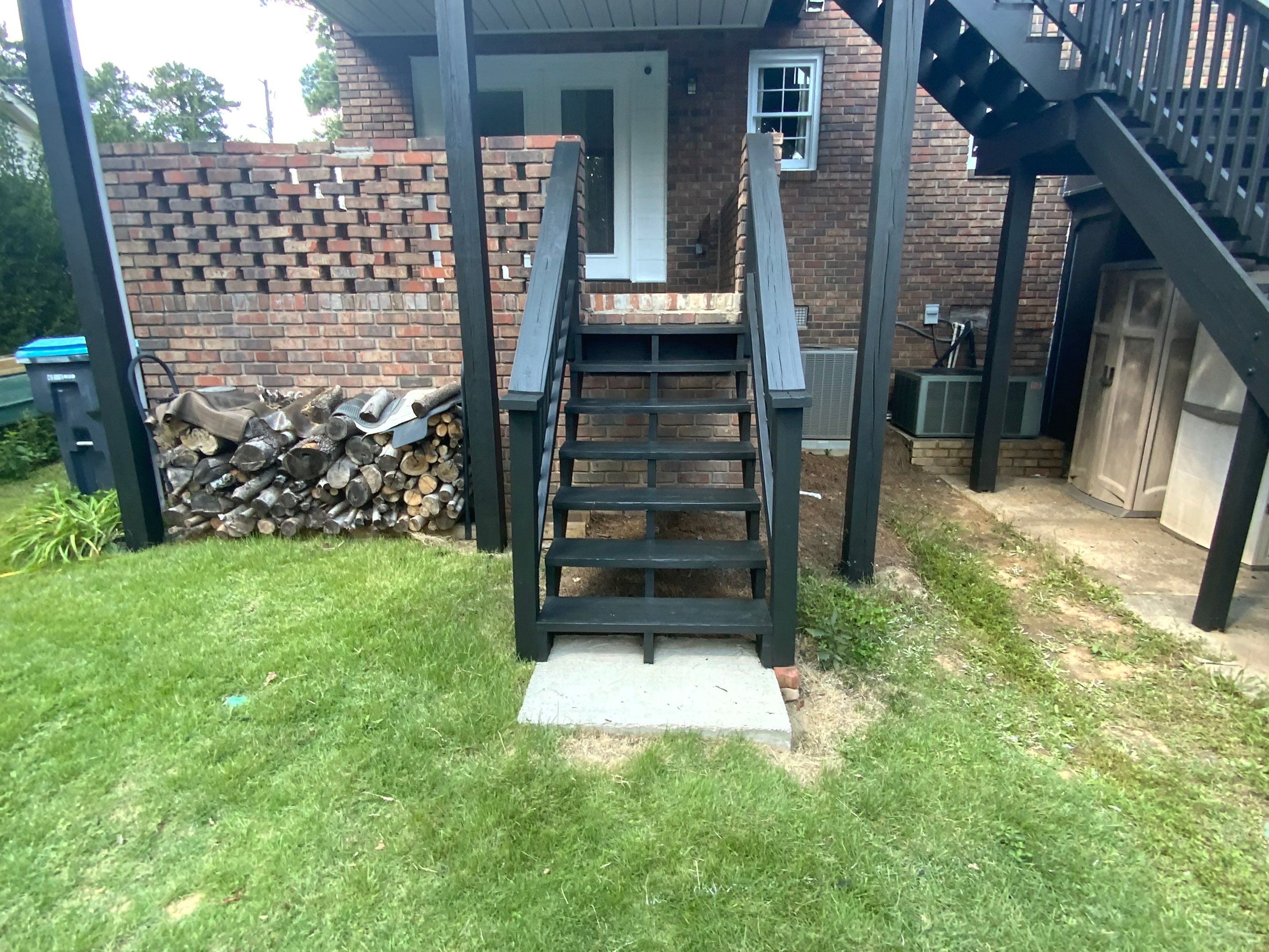 Full Exterior Trim Painting and Multi-Level Deck Staining by Swift Home Renovations