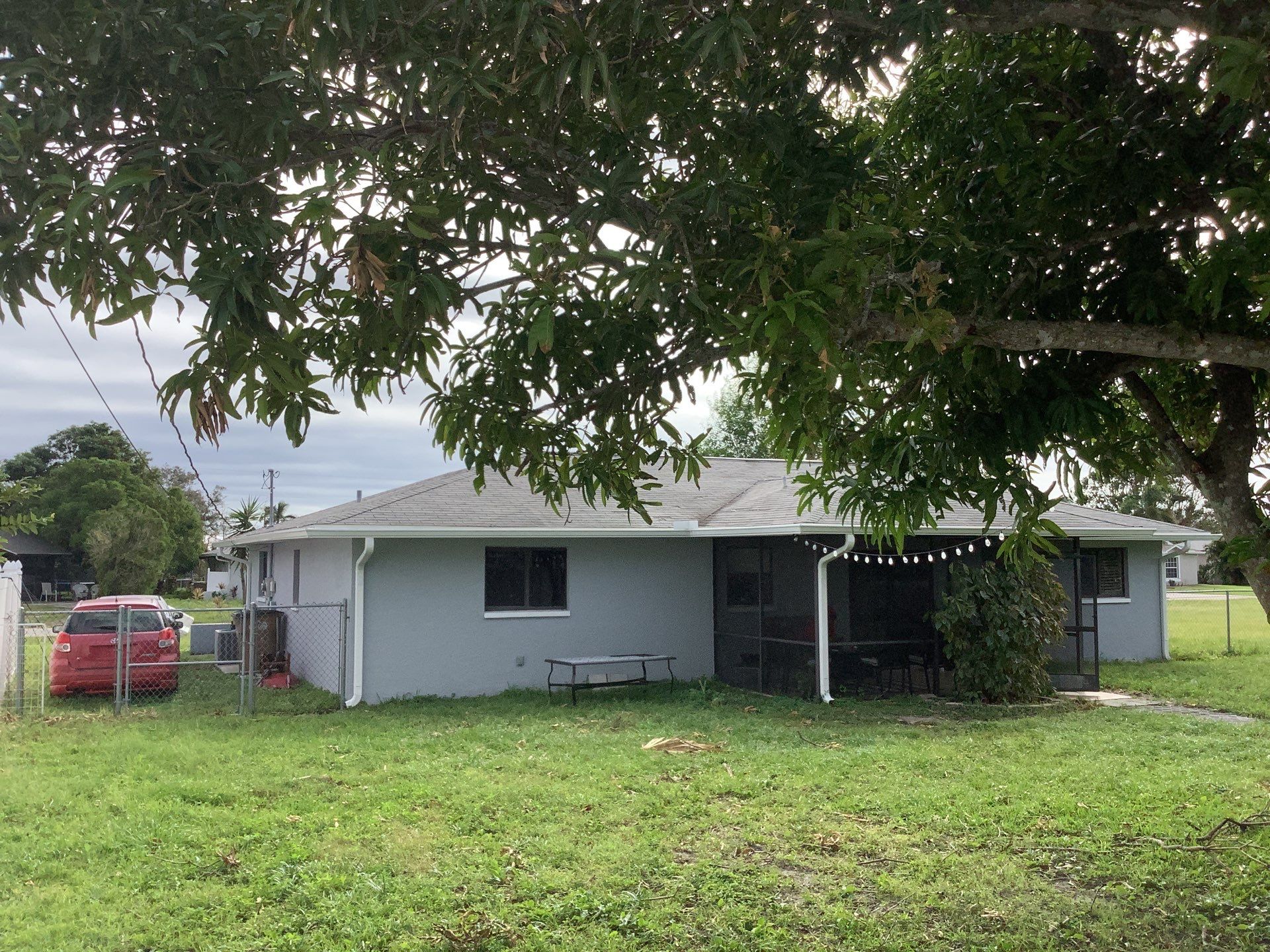 New Gutter System with Splash Guards in Cape Coral FL by Gutter Professors