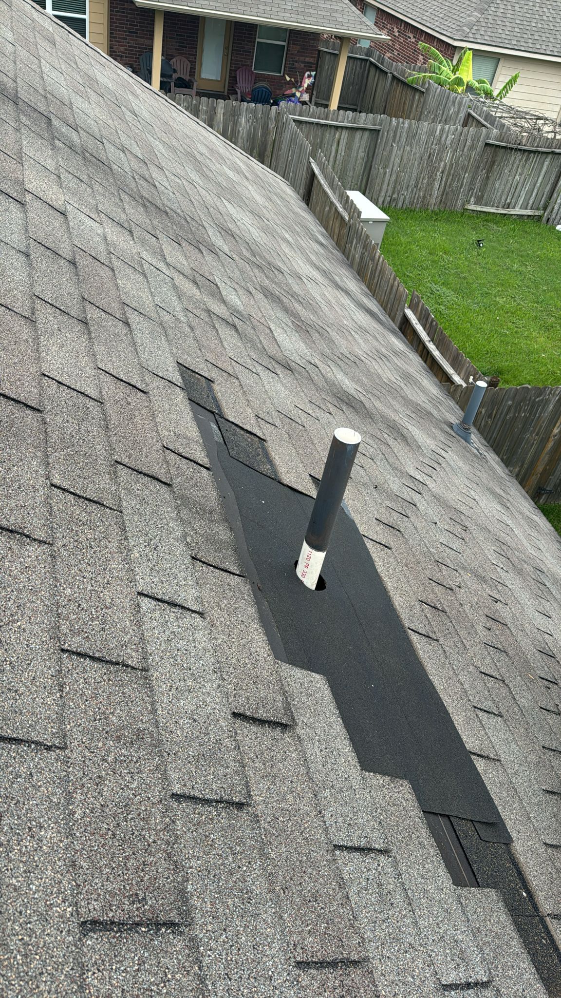 Hail Damage using Owen's Corning Duration (Lifetime) Shingles by Roof Repair Company