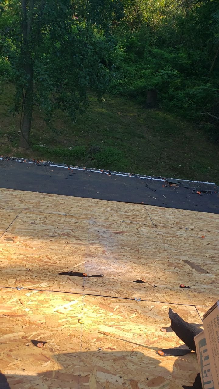 Marshall Roofing Project - Landmark Pro Max Def Pewterwood Designer Shingles by RM Banning, Inc.