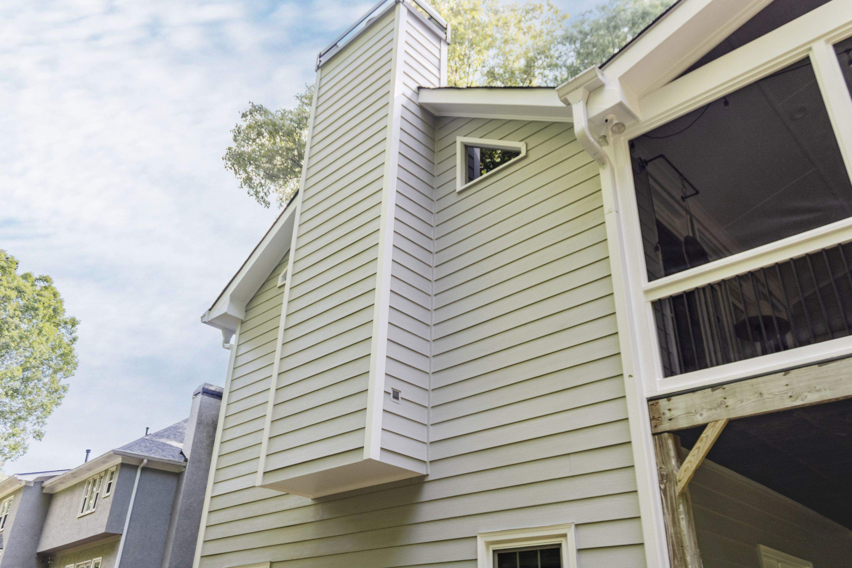 Roswell, GA Siding Replacement using James Hardie Lap Siding by Nelson Exteriors