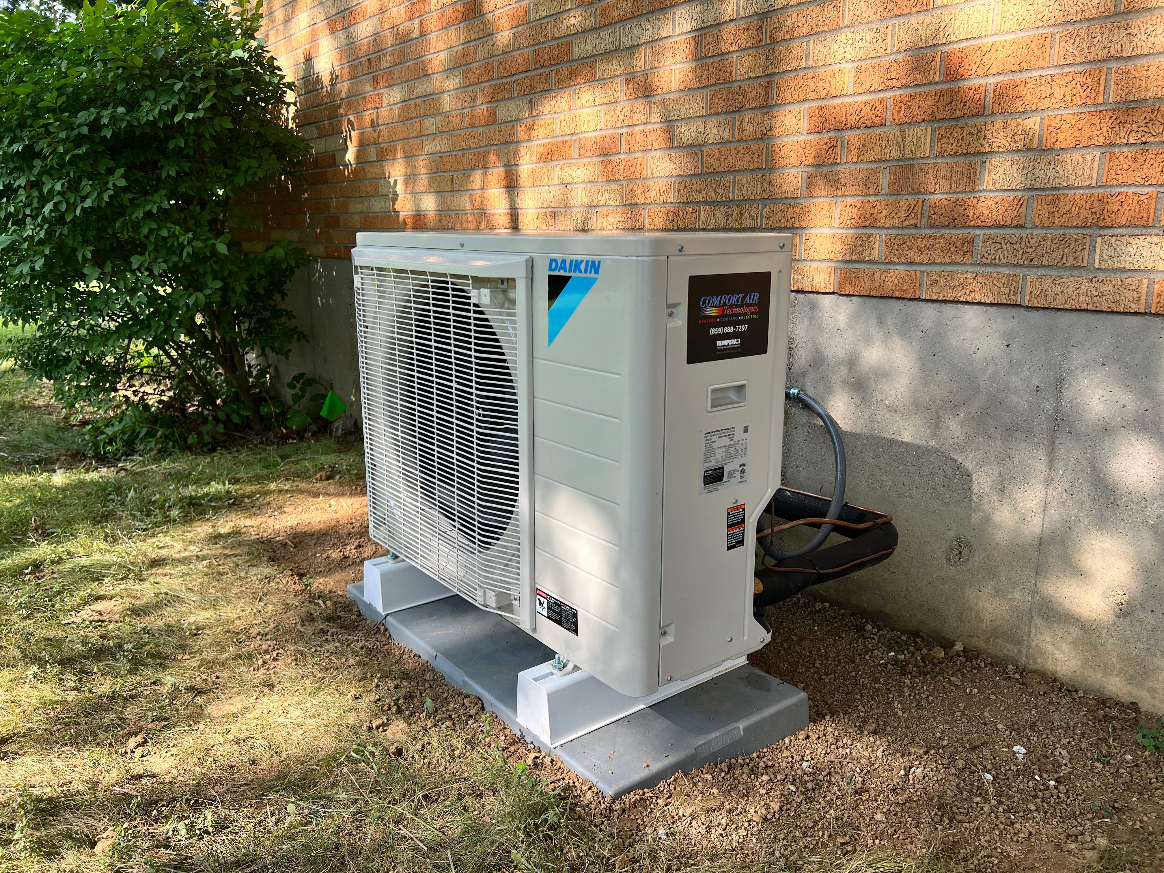 New Air Handler & Heat Pump Installation using Daikin Fit Series Equipment by Comfort Air Technologies