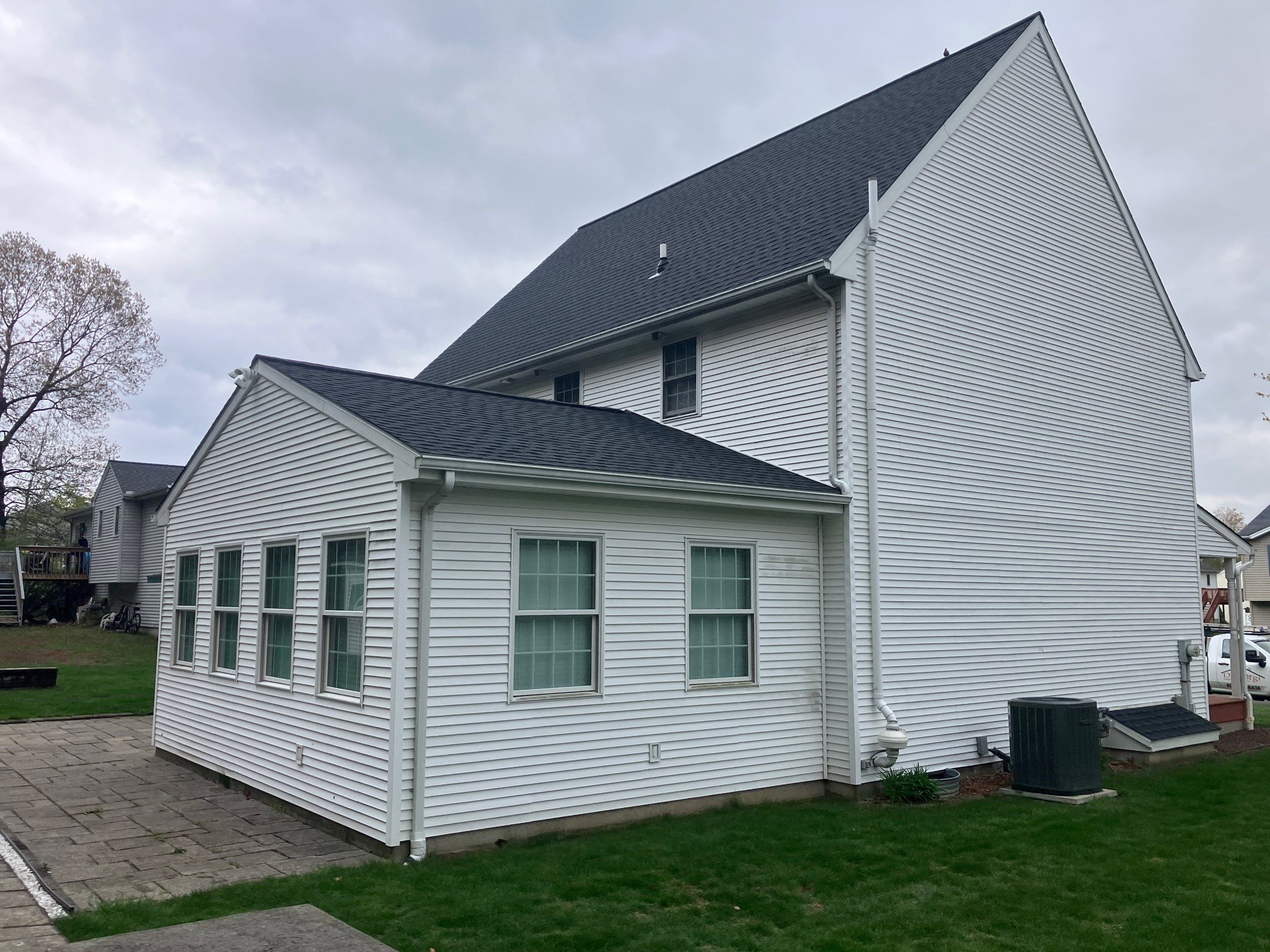 DiGiorgi installs asphalt shingles at Ansonia customer home! by DiGiorgi Roofing and Siding Inc