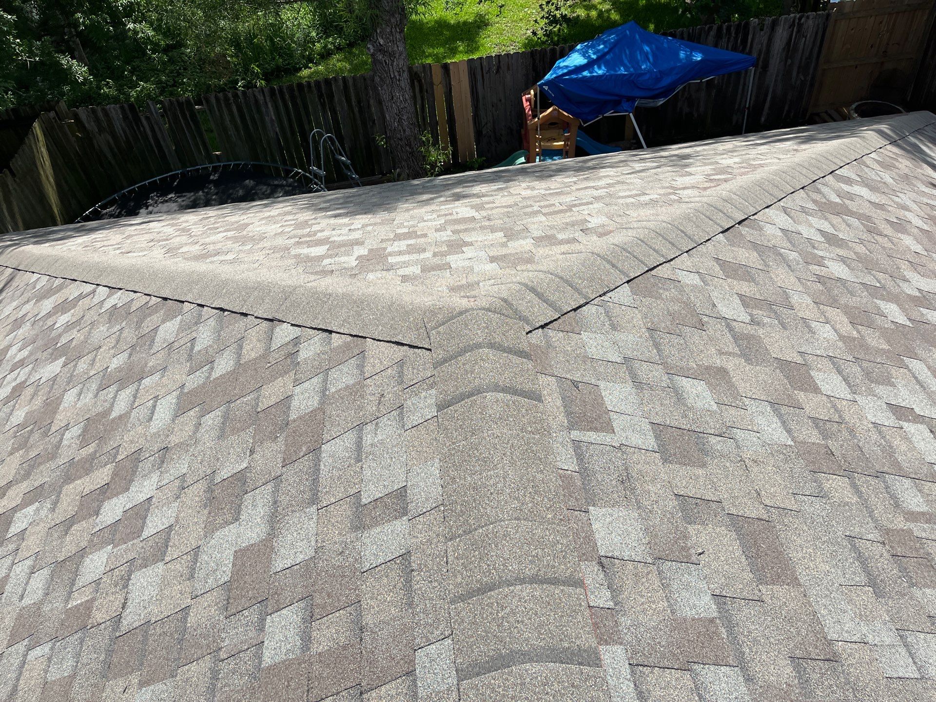 Residential Roofing Installation using Owen's Corning Duration (Lifetime) Shingles by Roof Repair Company