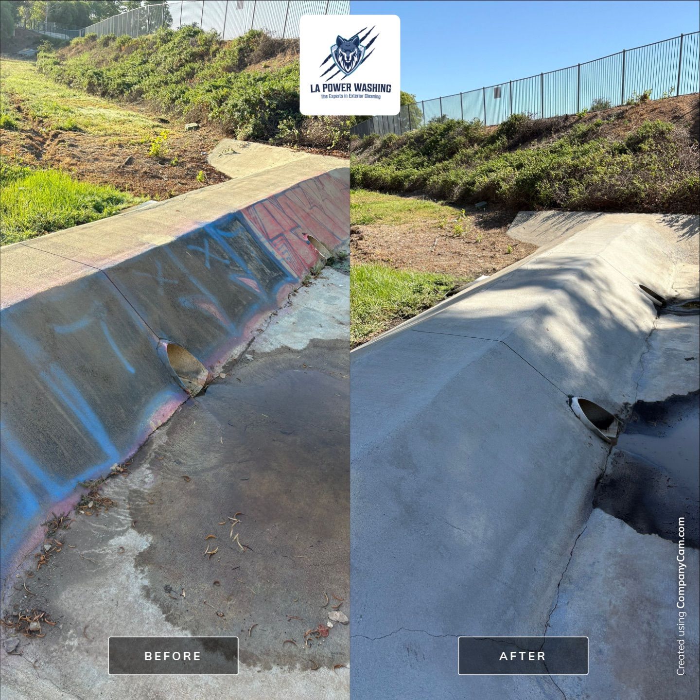 Graffiti Removal by La Power Washing Inc