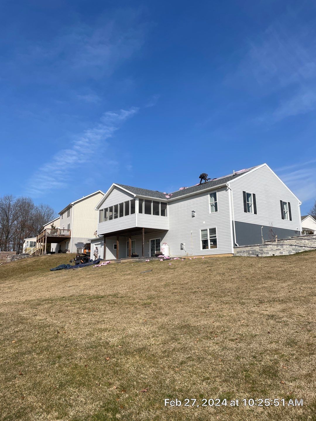 Roof replacement in Bellefonte, PA using Owens Corning Duration shingles by Starway Roof Systems