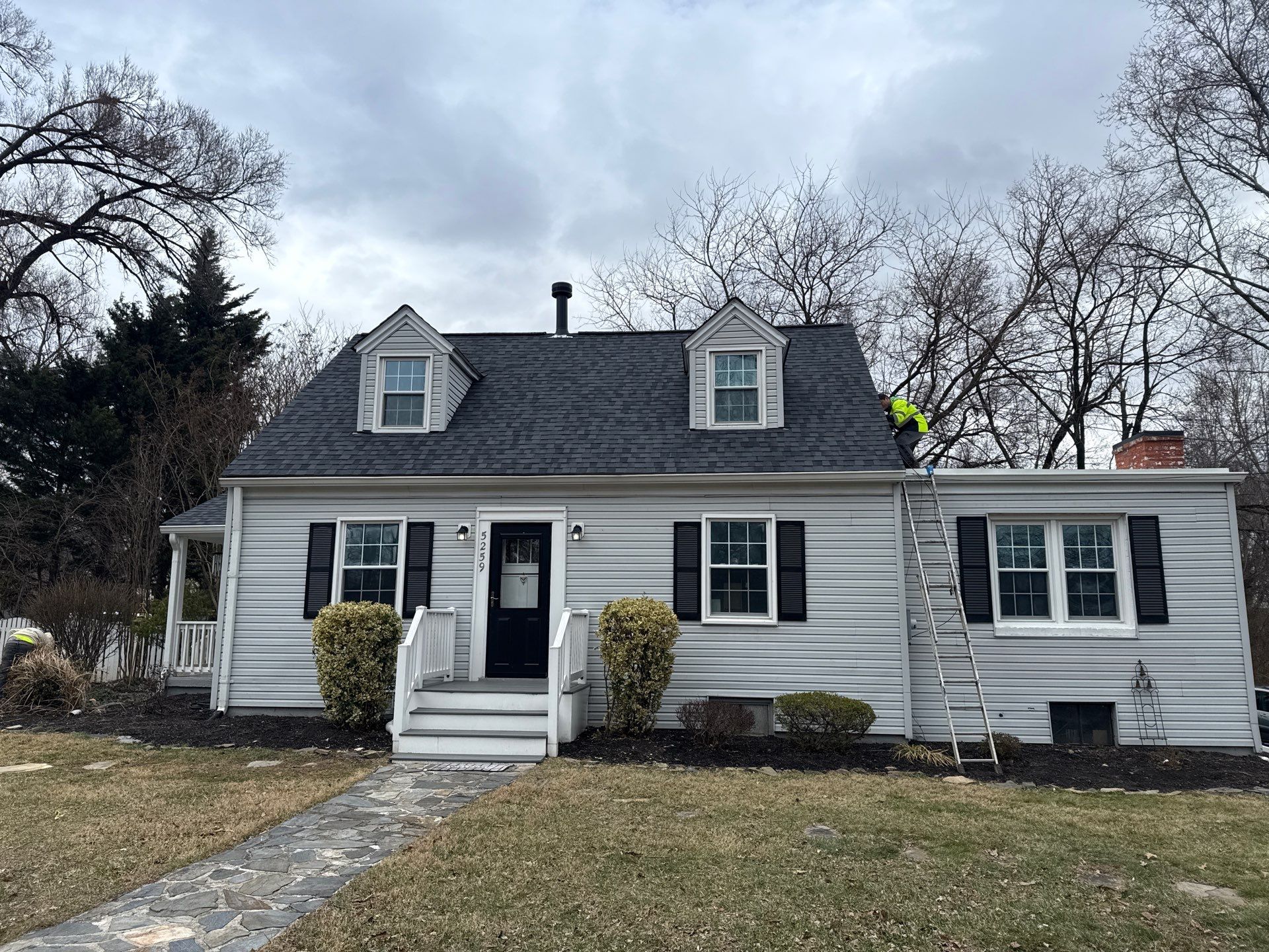 Alexandria: Residential Roof Replacement with CertainTeed Landmark Pro in Max Def Moire Black by RM Banning, Inc.