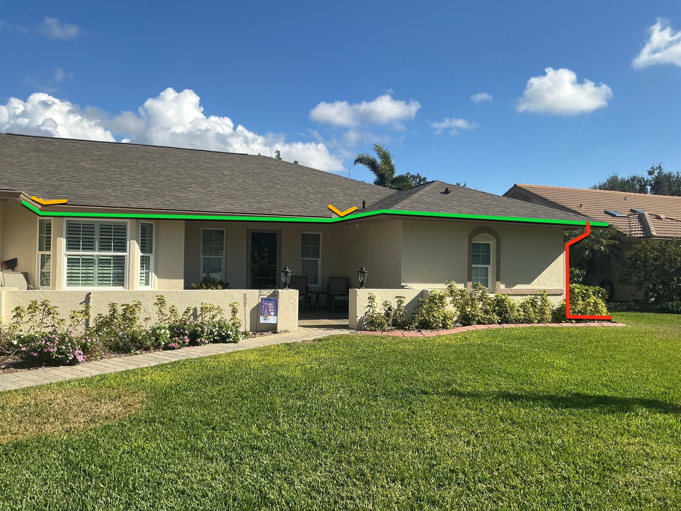 Seamless Gutter Replacement for Sarasota's homes by Gutter Professors