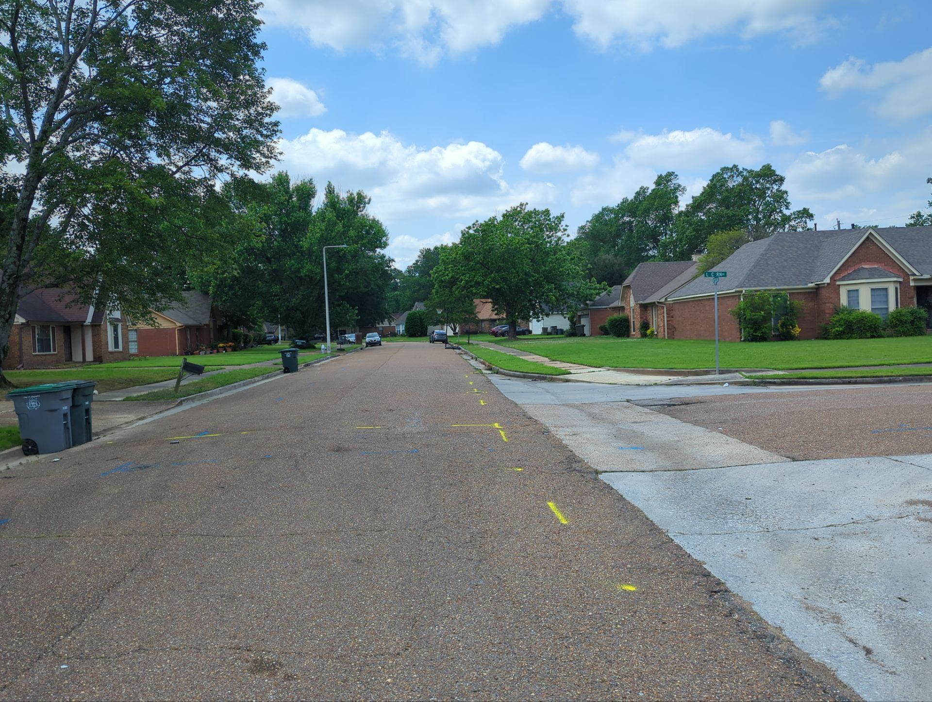 Utility R.O.W Locate for Survey and Design project by Alsip Locating Service, LLC