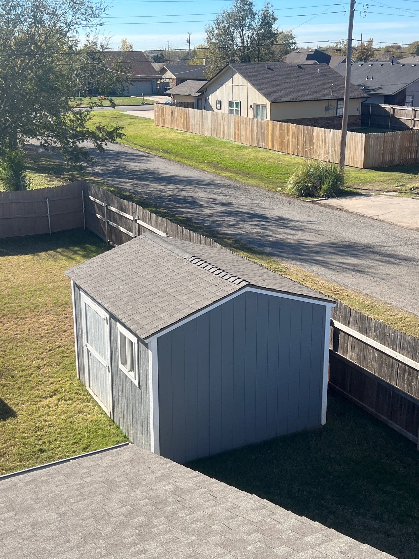 barn and home roof replacement in Oklahoma City by McCann's Roofing and Construction