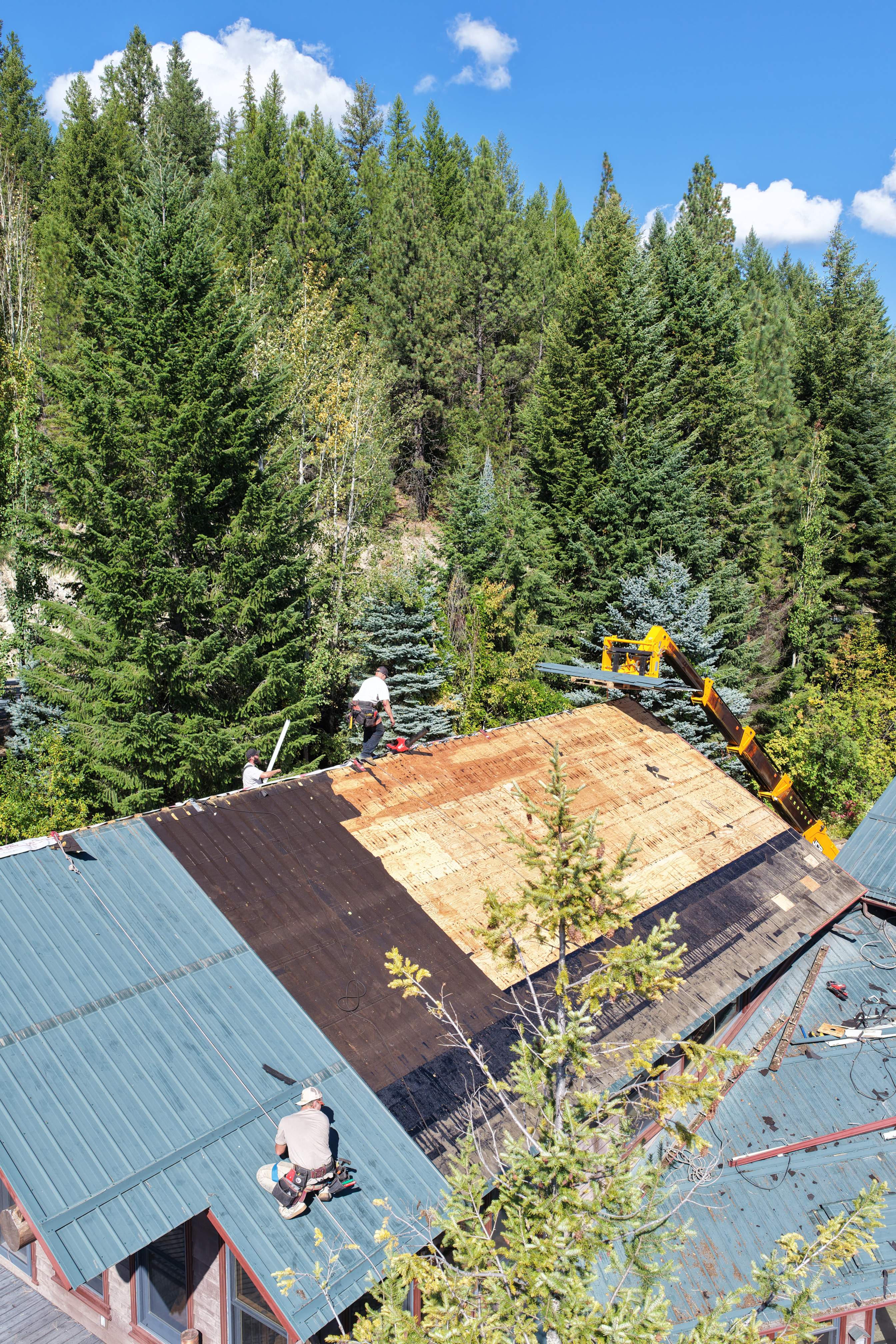 16" Mechanical - Dark Gray  by Montana Roofing Solutions