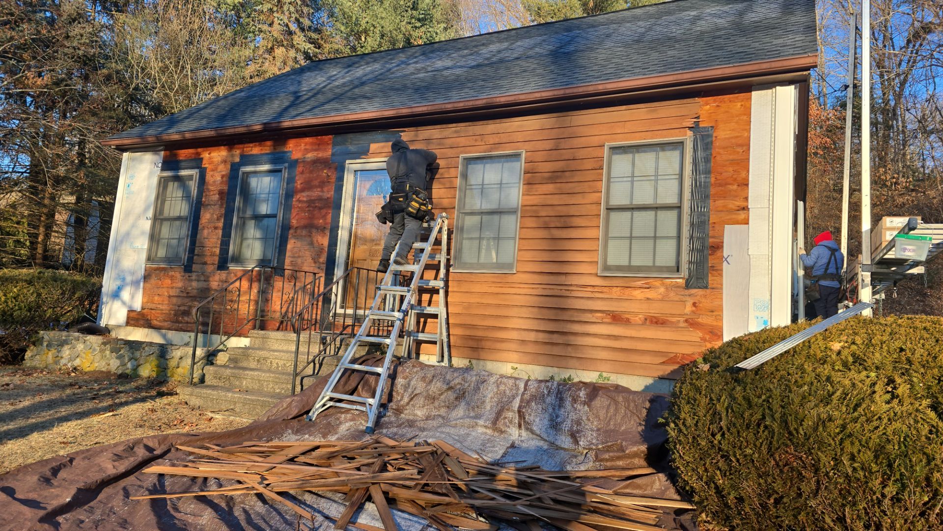 Siding Installation using Vinyl by Manny Construction LLC