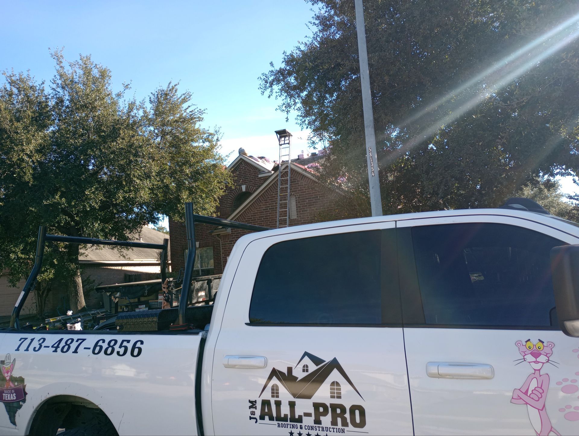 Residential Roofing Installation using Owen's Corning Duration (Lifetime) Shingles by Roof Repair Company