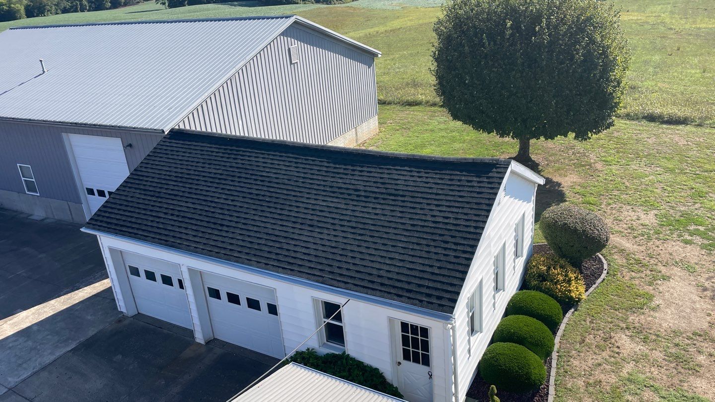 Residential Roofing Installation using GAF Timberline HDZ Charcoal by Rainstoppers Roofing