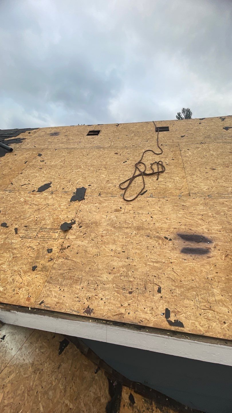 Residential Roofing Installation using GAF Timberline HDZ Williamsburg Slate  by Nitro Roofing and Construction