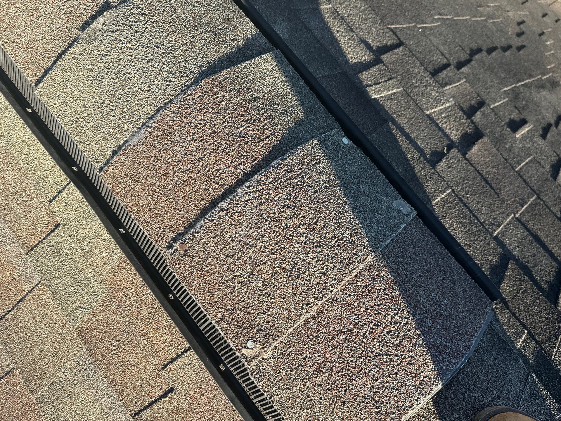 Hail Damage using Owen's Corning Duration (Lifetime) Shingles by Roof Repair Company