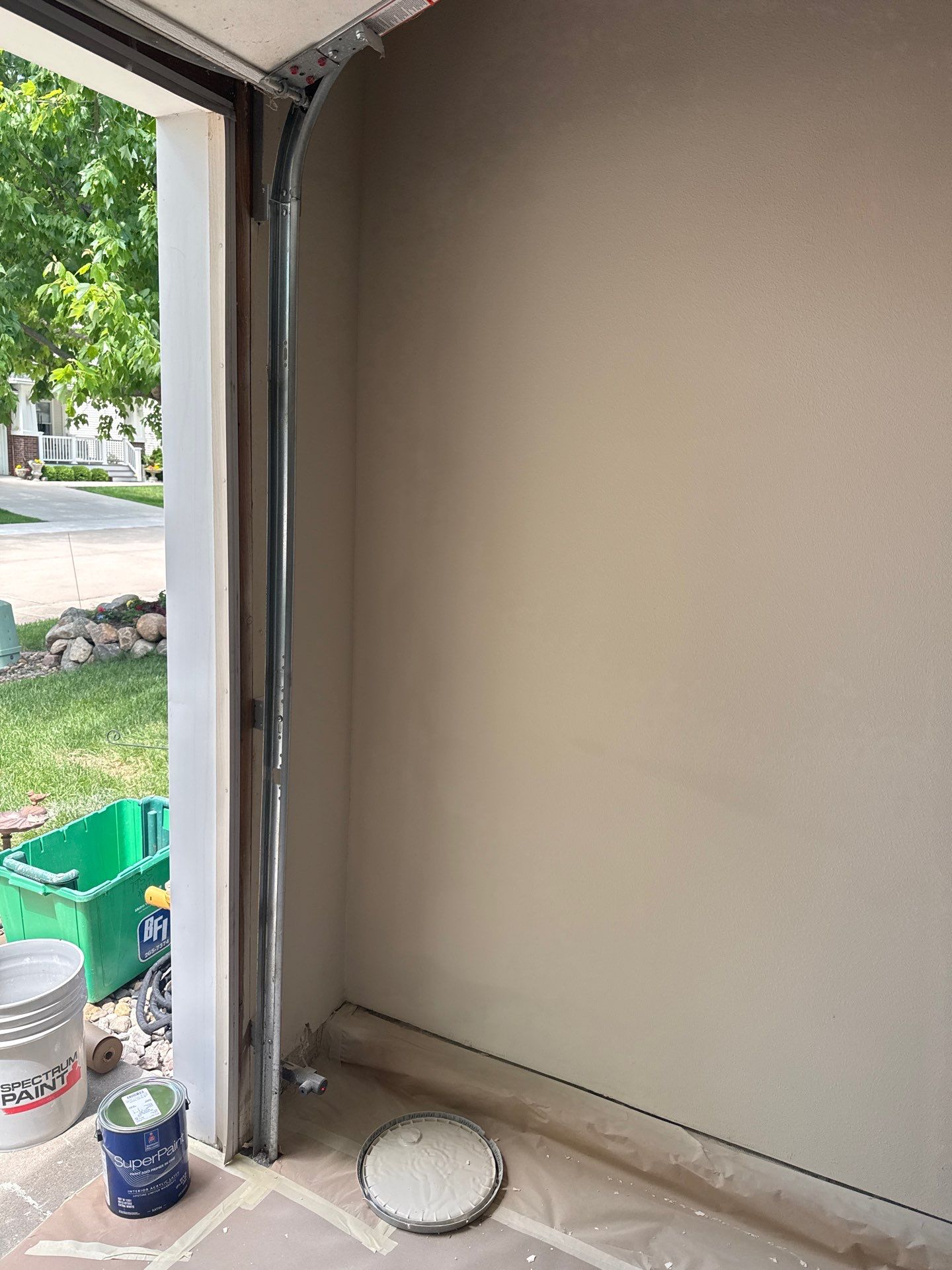 Garage Interior Repaint by Midwest Paint LLC
