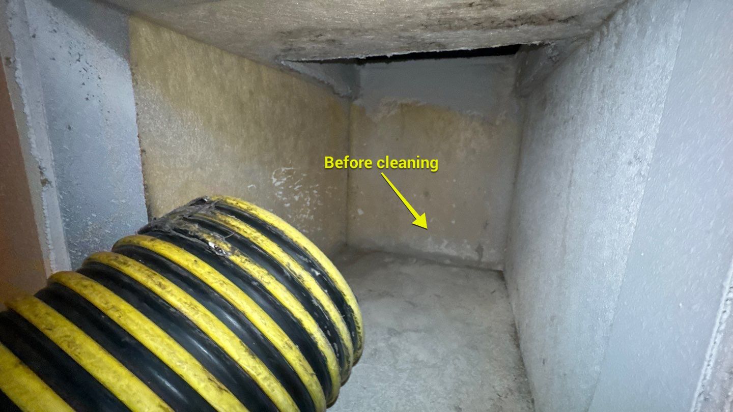 Air duct and Bathroom Exhaust Cleaning in Apopka by Hygienic Air, Inc