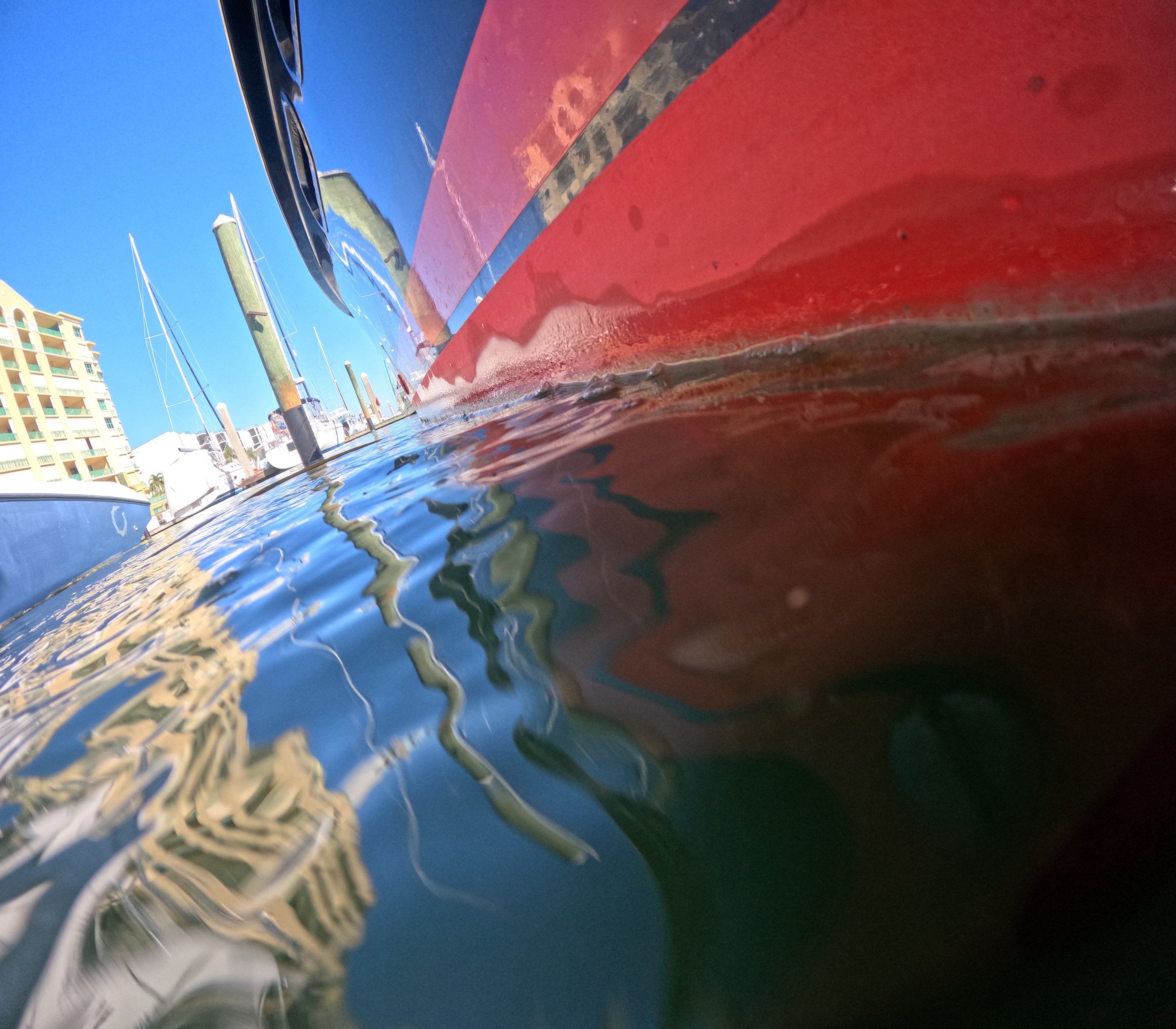 Project in North Fort Myers, FL by Florida Hull Cleaning 