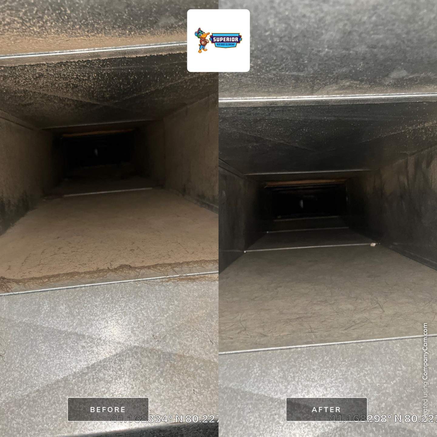 Air Duct Cleaning With a Vacuum Truck in Mercer, PA by Superior Air Duct Cleaning