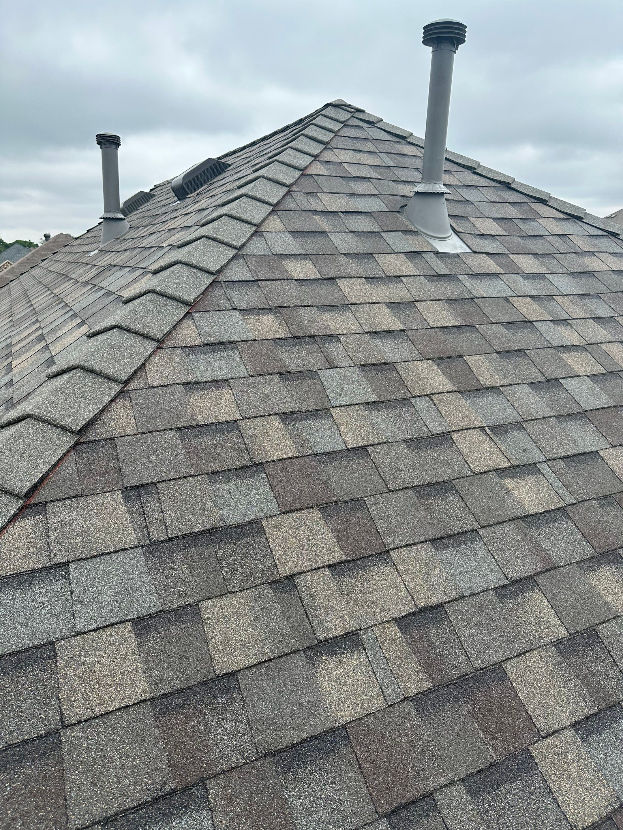 Residential Roofing Installation using CertainTeed Landmark MaxDef Weathered Wood by OneSource Roofing and Restoration