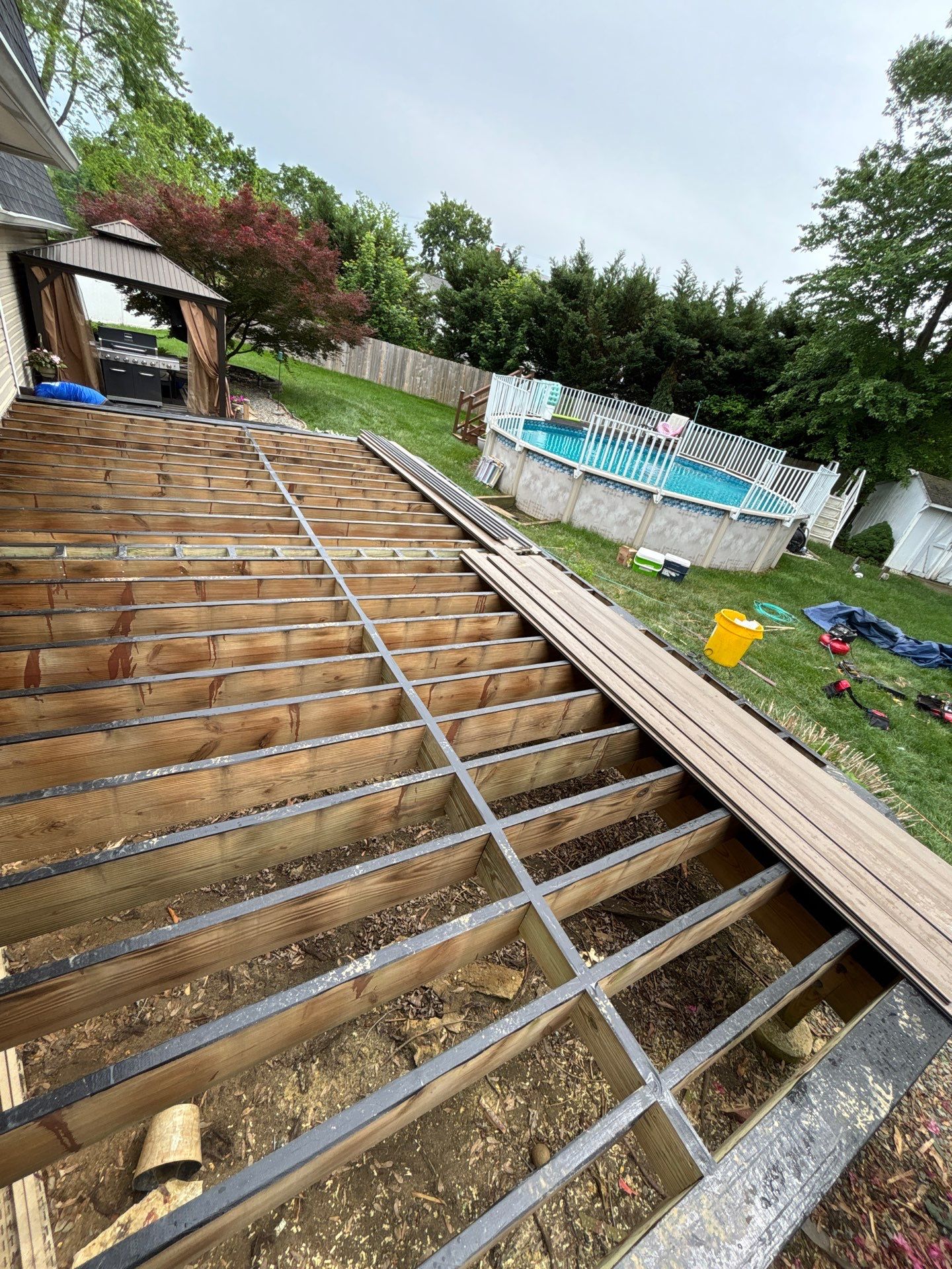 Deck Resurfacing in Freehold, New Jersey by deck guardian