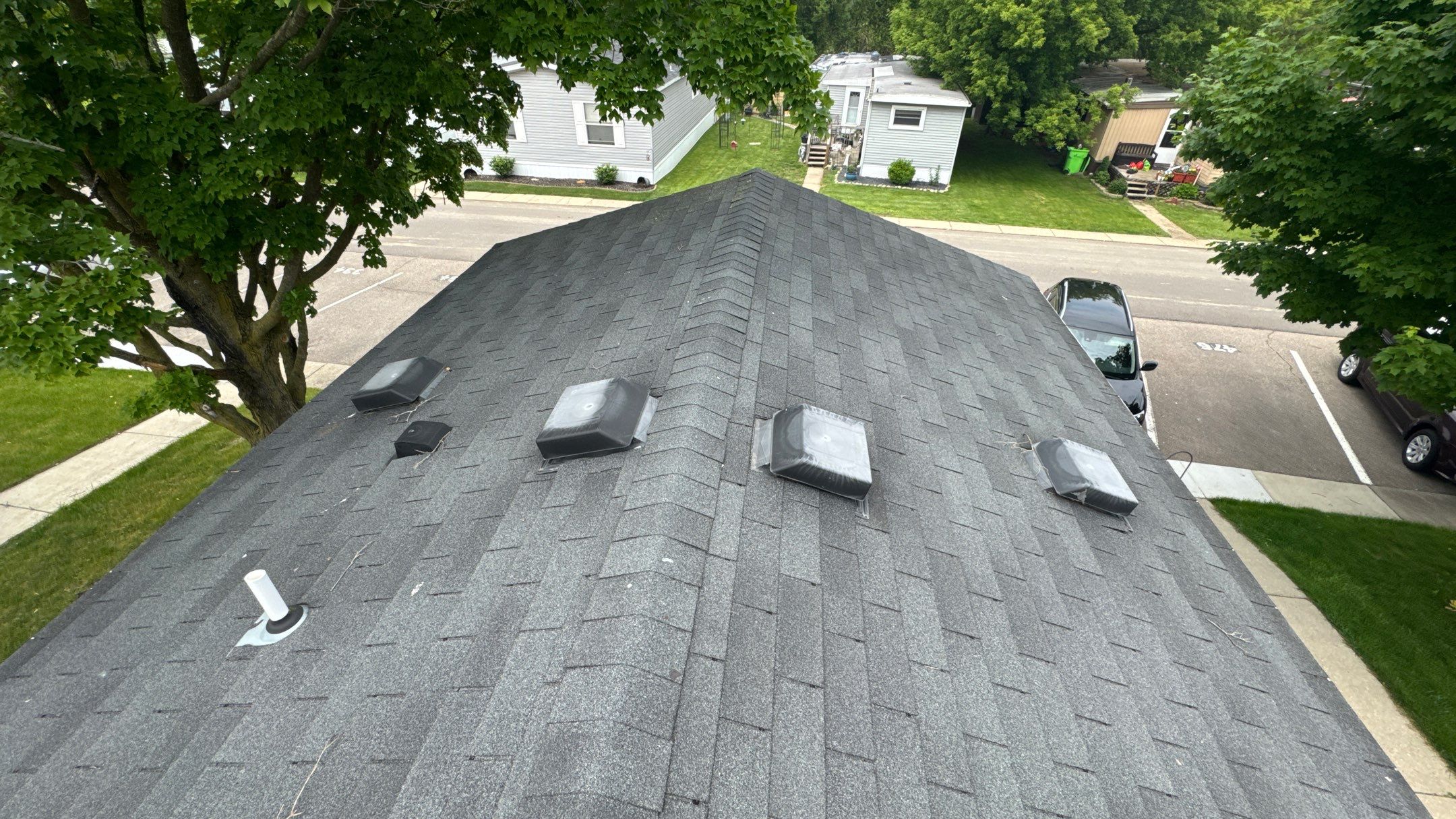 Roof Replacement using Owens Corning Sierra Gray by 180 Contractors