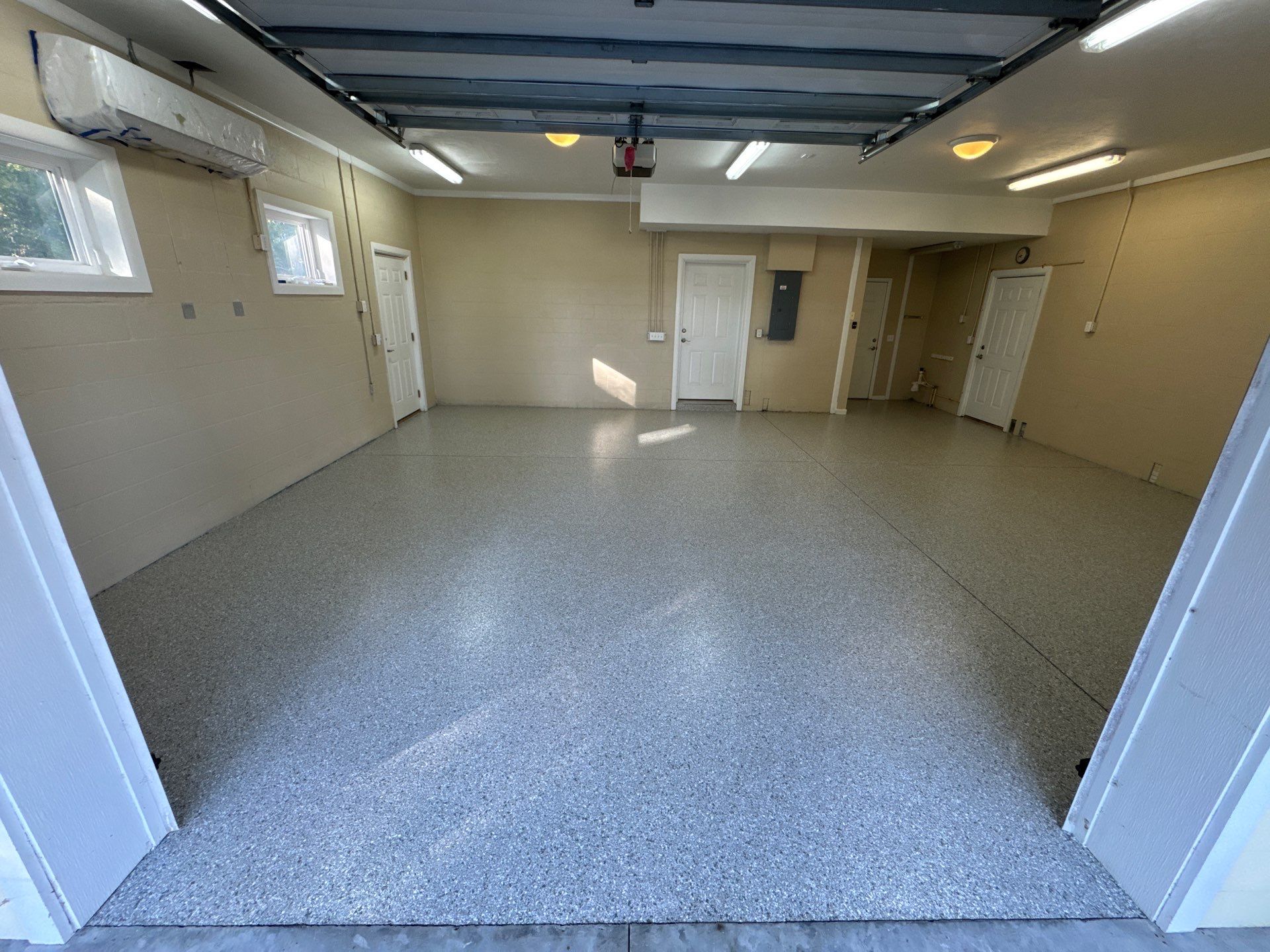 Garage  in Trenton, FL in Mount Everest by Cross Creek Concrete Coatings