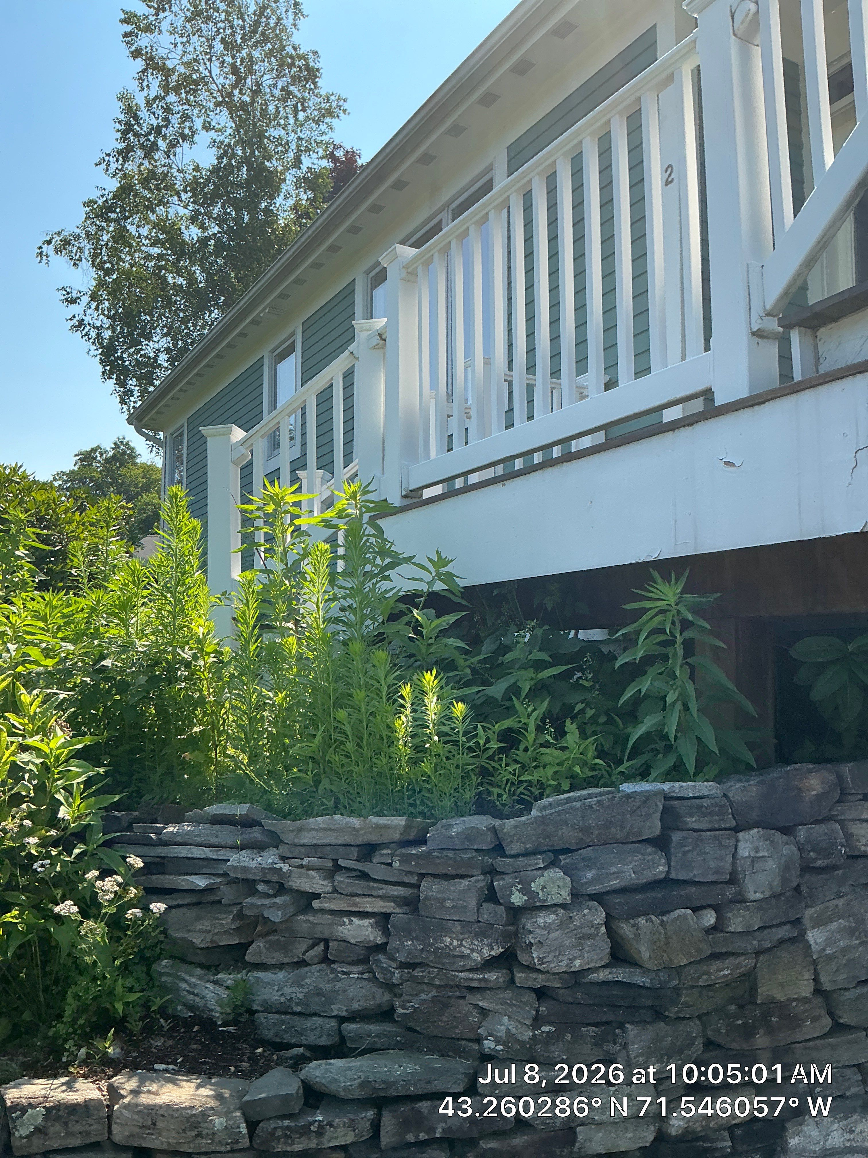 Elevated Deck Refinishing and Staircase Staining in Concord by The Persnickety Painters