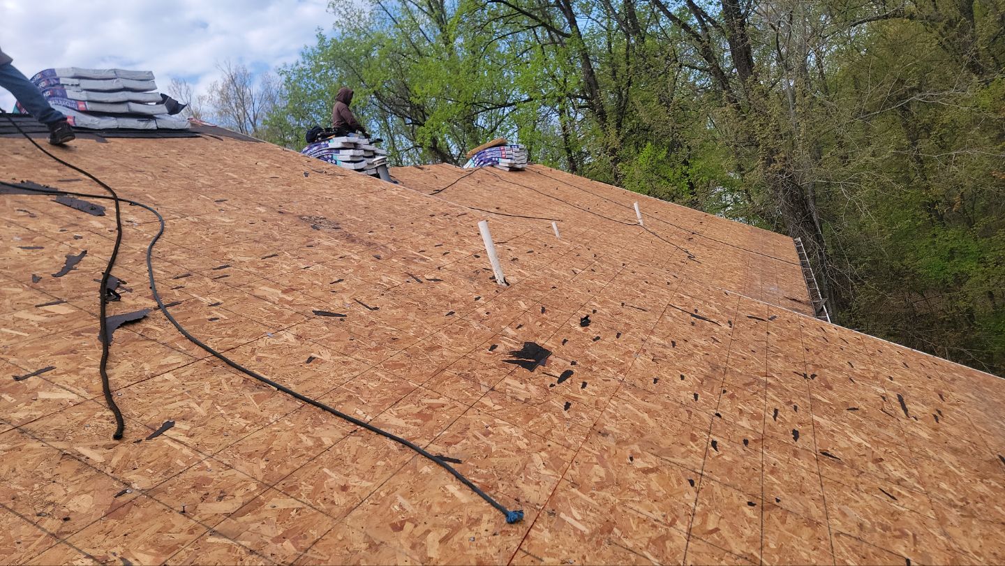 Roof Installation using GAF Timberline HDZ by ExteriorPros
