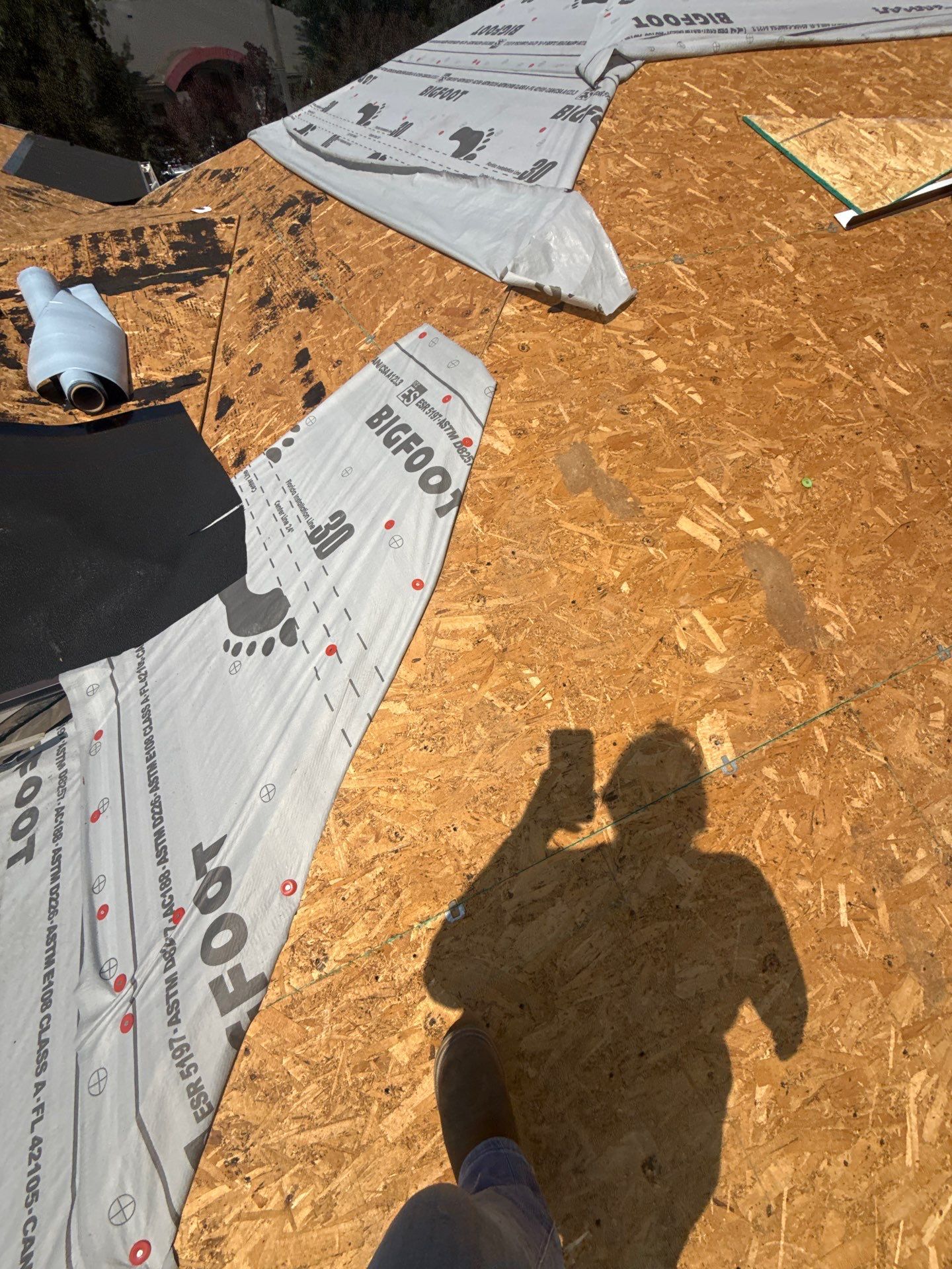 Boise Commercial Roof Replacement with Brown Architectural Shingles by Olive Roofing