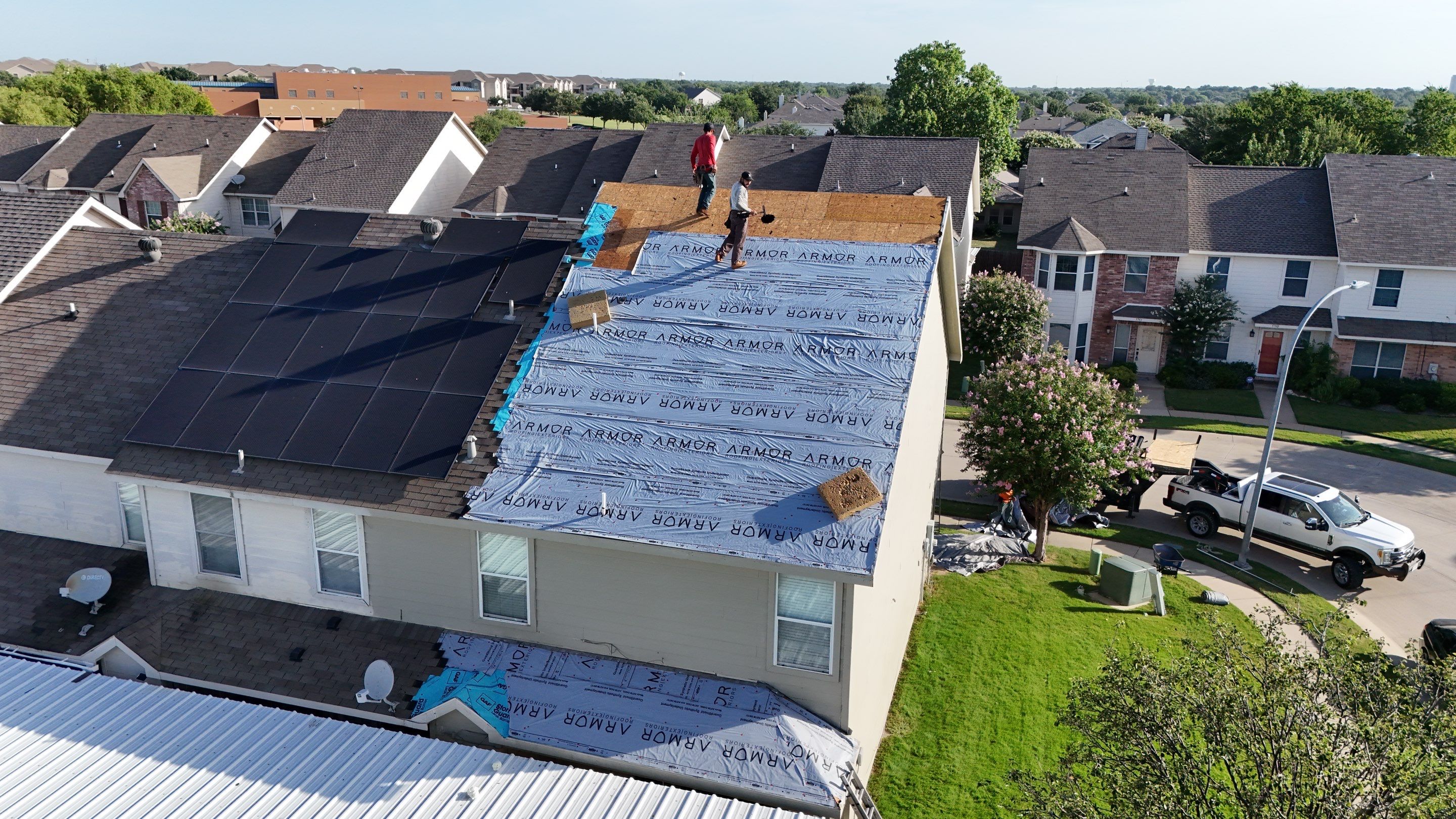 Architectural Shingle Roof Replacement and Deck Repair in Fort Worth by Armor Roofing | Exteriors