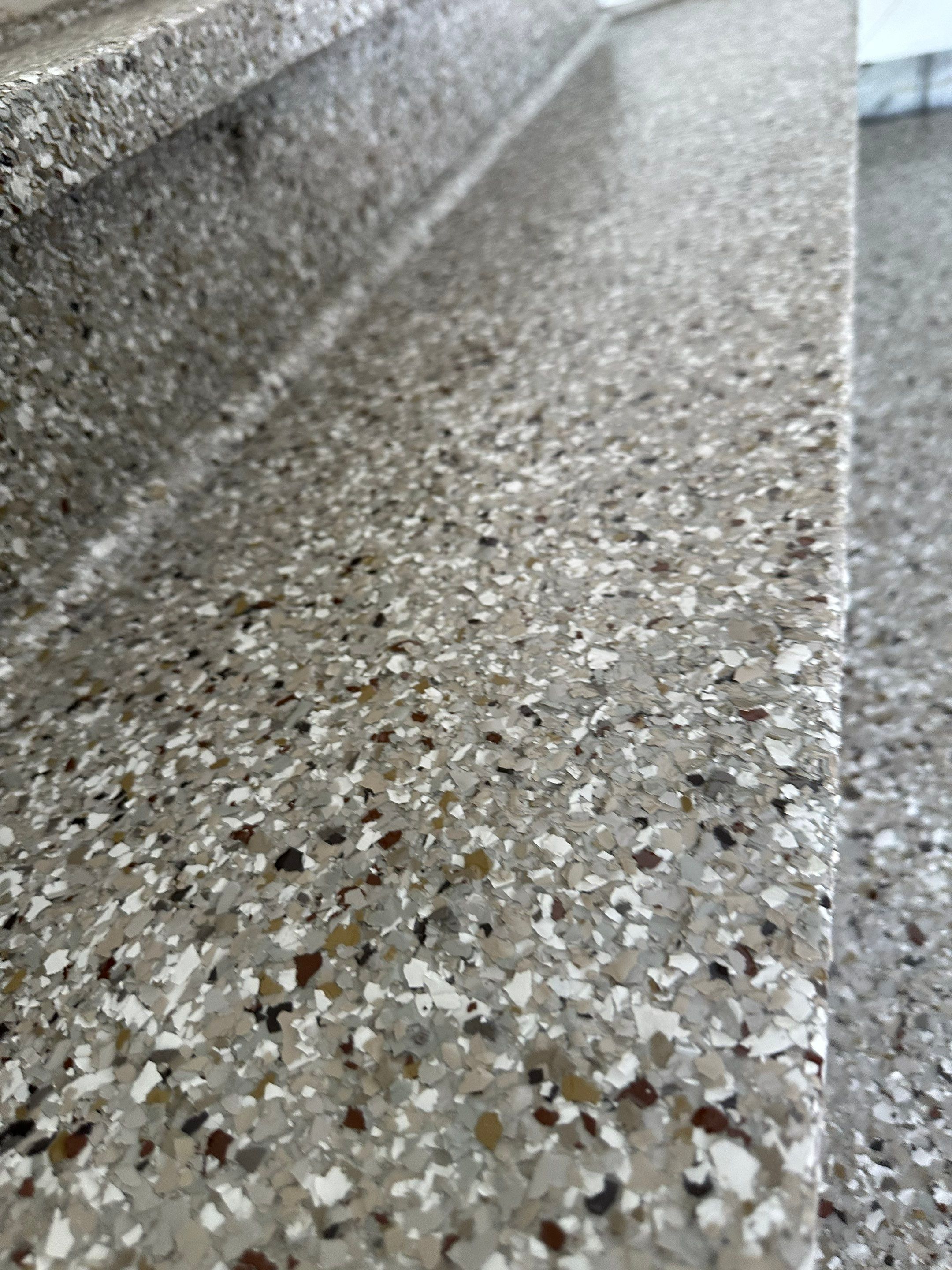 Garage Stairs using Creekbed by My Garage Floor Guys